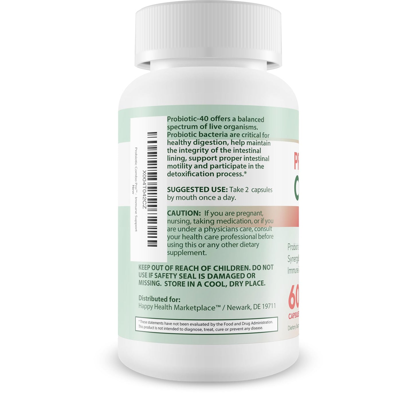Happy Health Marketplace Probiotic Combo Pro Capsules 60