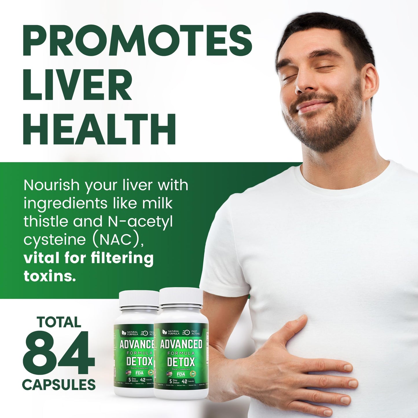 Salutem Vita Starfit Advanced Detox Cleanse 84 Capsules
