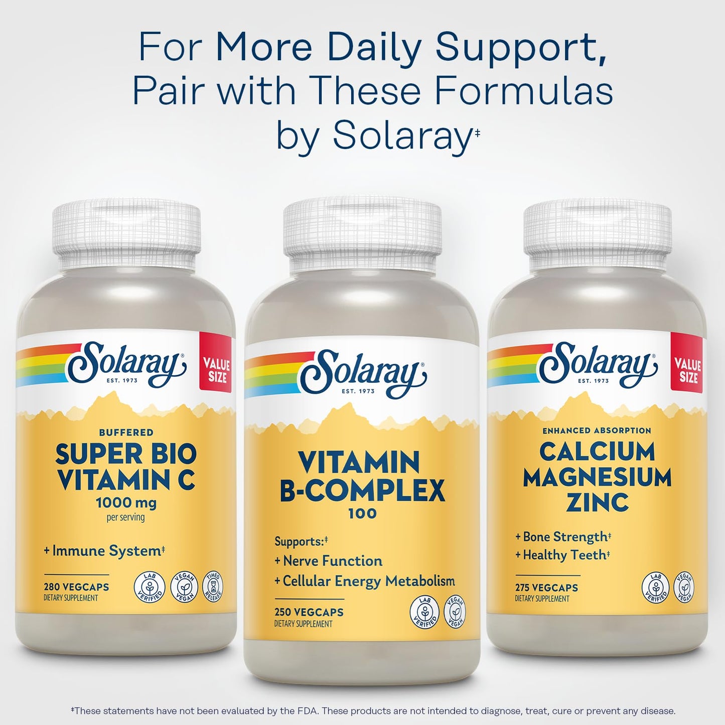 Solaray B-Complex 100 - 250 Capsule, 250 Count