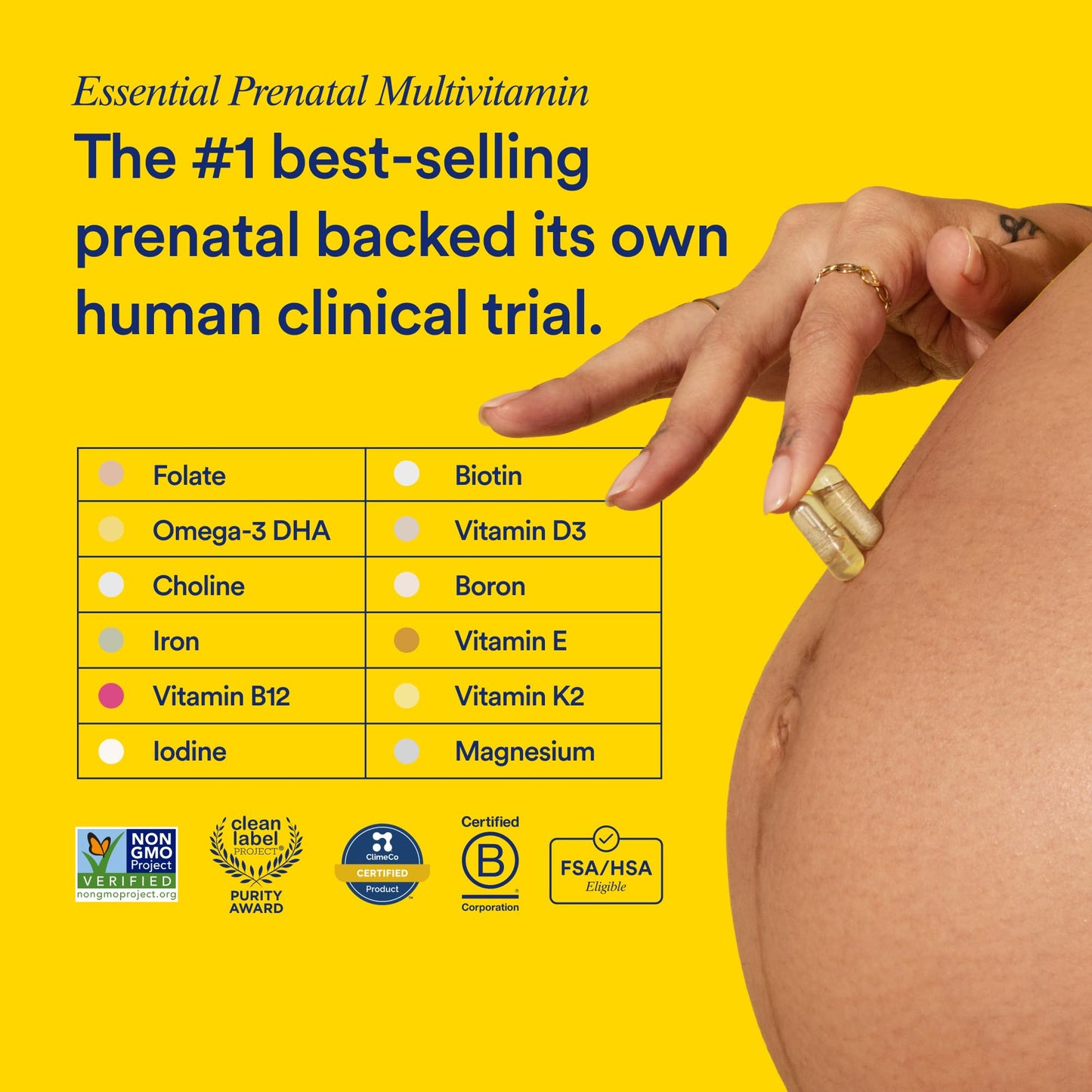 Ritual Women's Prenatal Multivitamins Capsules 60 Capsules