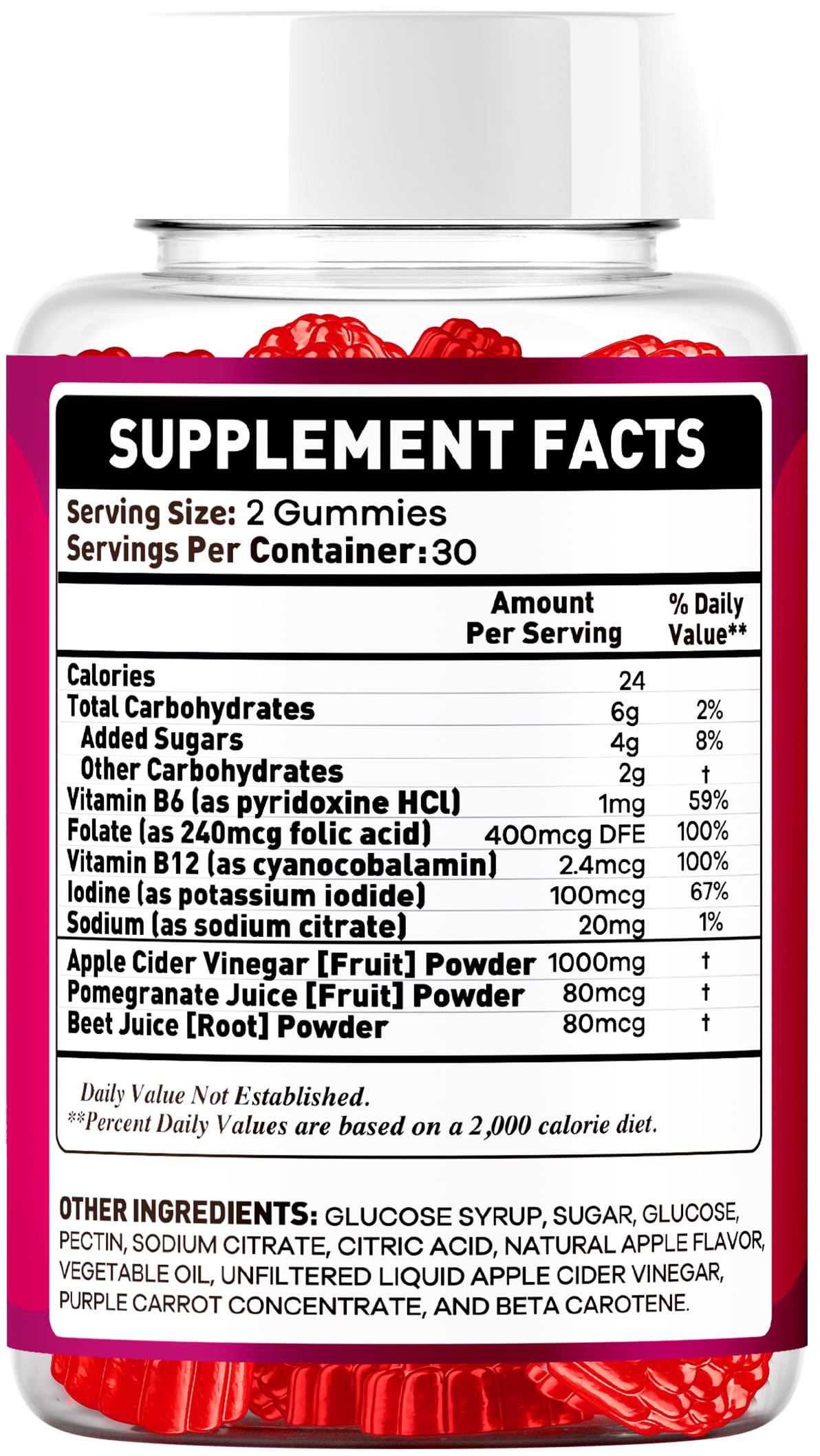 OVICIA Gumitide Gummies 120 Gummies