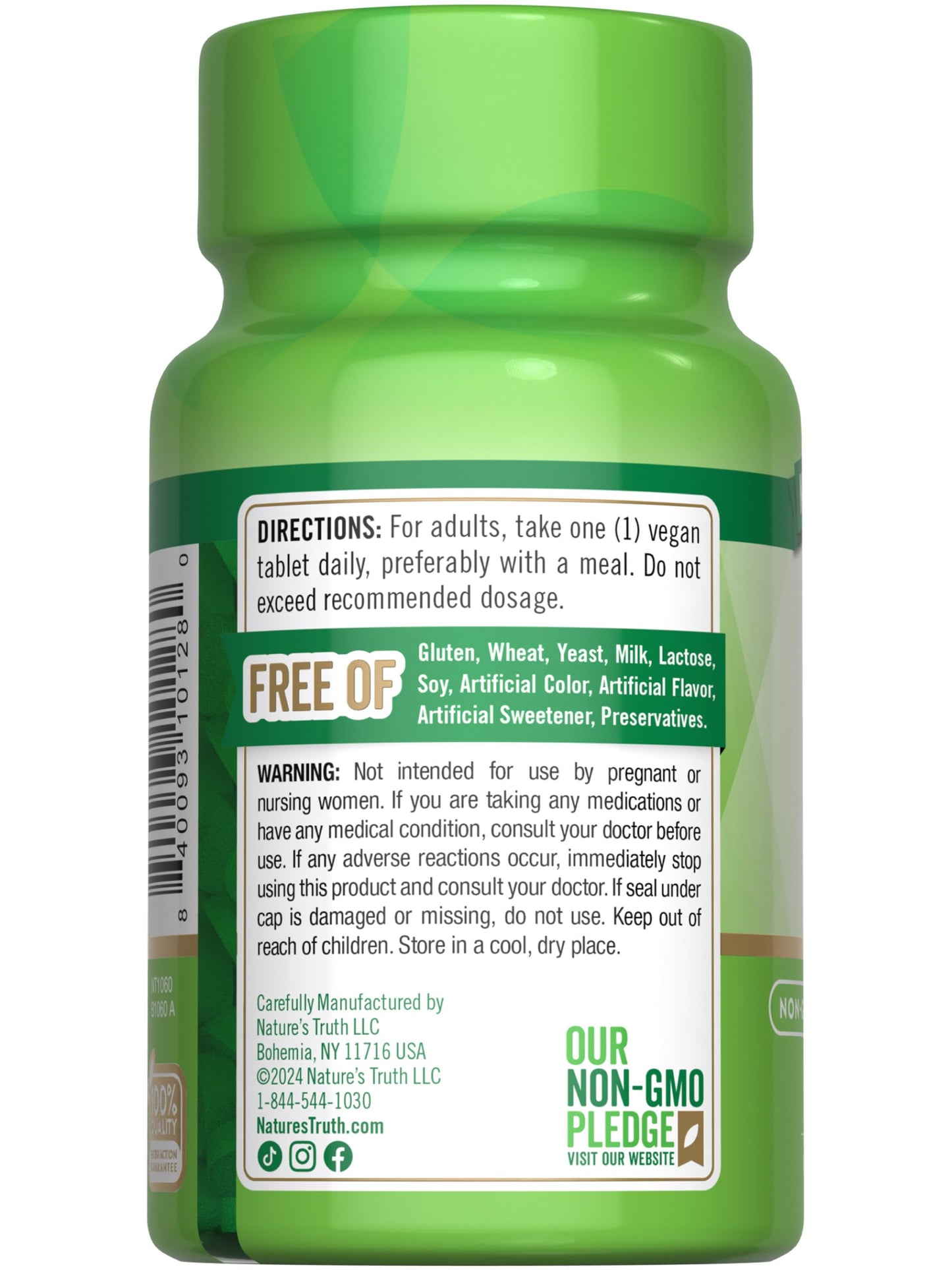 Nature's Truth Vitamin B6 Tablets, 100 Count