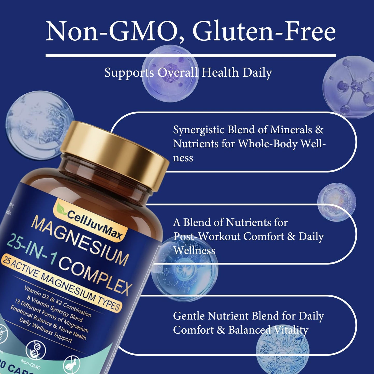 PBZPBZ 25-in-1 Magnesium Complex 120 Gummies