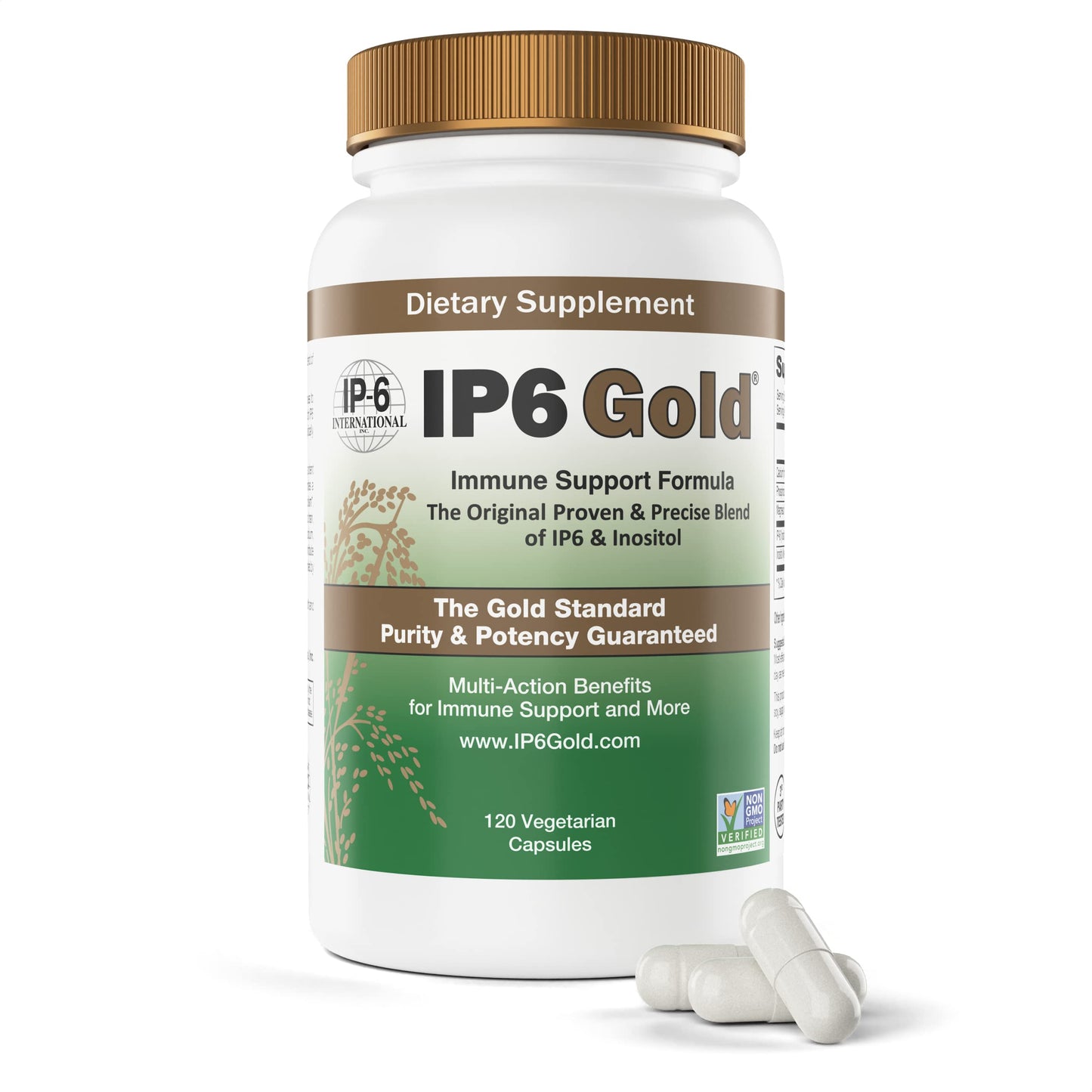 IP6 Gold Immune Support Formula Capsules 120