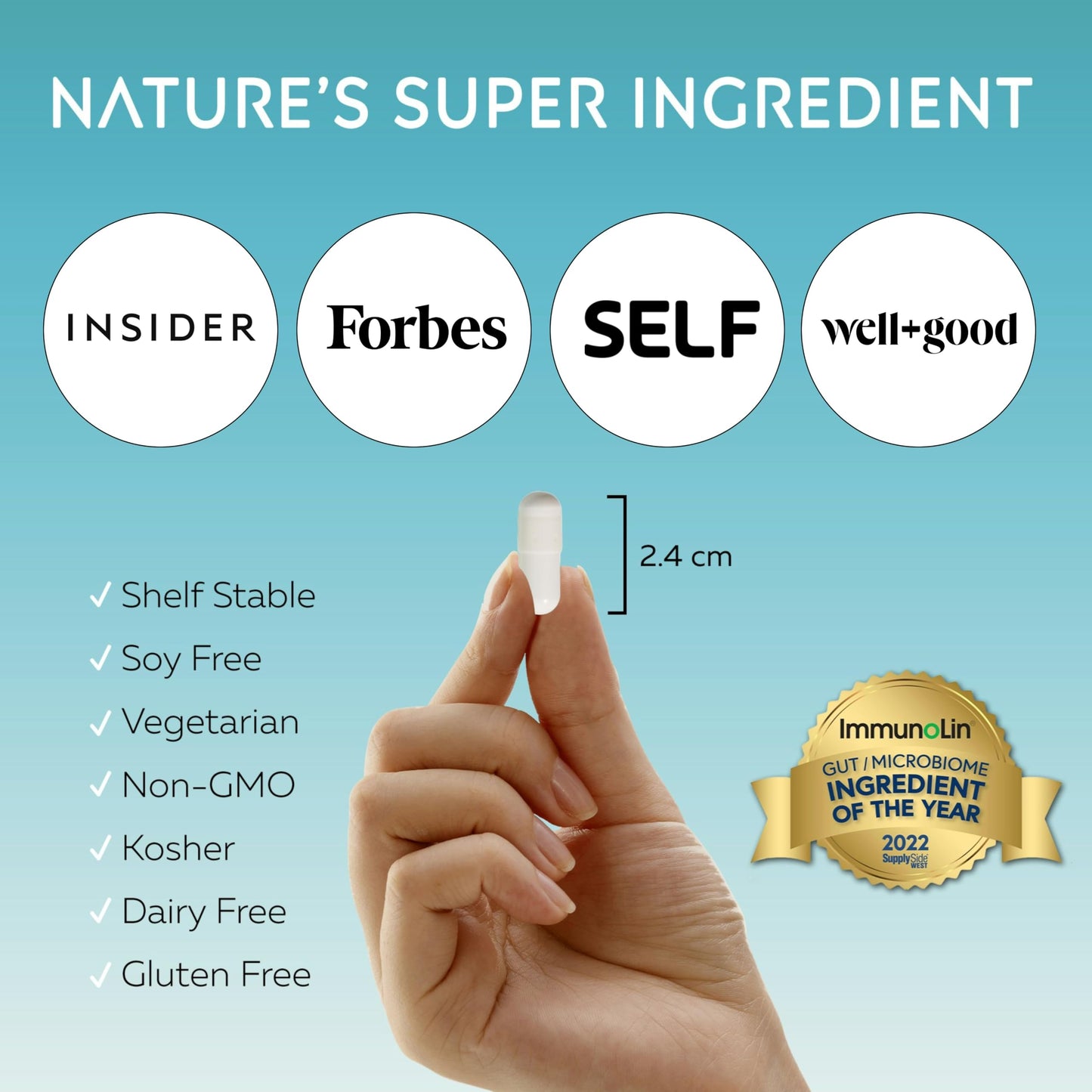 Smart Nutrients CLEANSE IgG Dairy-Free Colostrum 50.5% IgG Potent Concentrated Immune Support Daily Gut Health Detox, Energy, Prebiotics, Digestive Support 120 Capsules