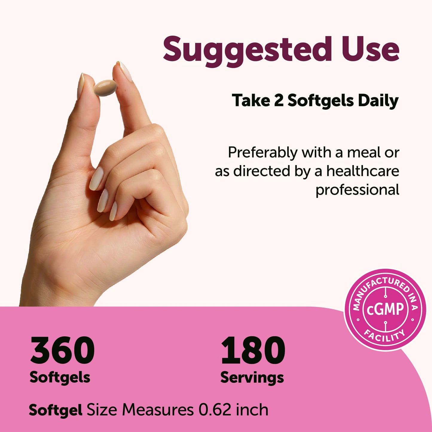 Micro Ingredients Fenugreek with Sunflower Lecithin Softgels 360