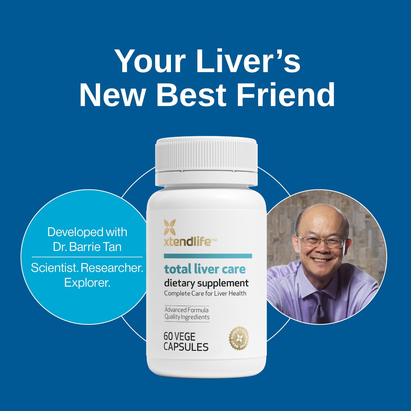 Xtendlife Total Liver Care Supplement Capsules 60