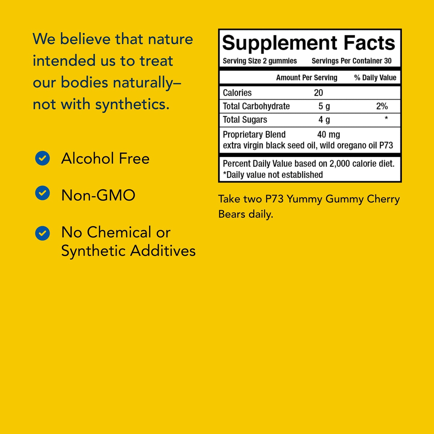 NORTH AMERICAN HERB & SPICE kid-e-kare Yummy Gummy Cherry Bears, 60 Gummies