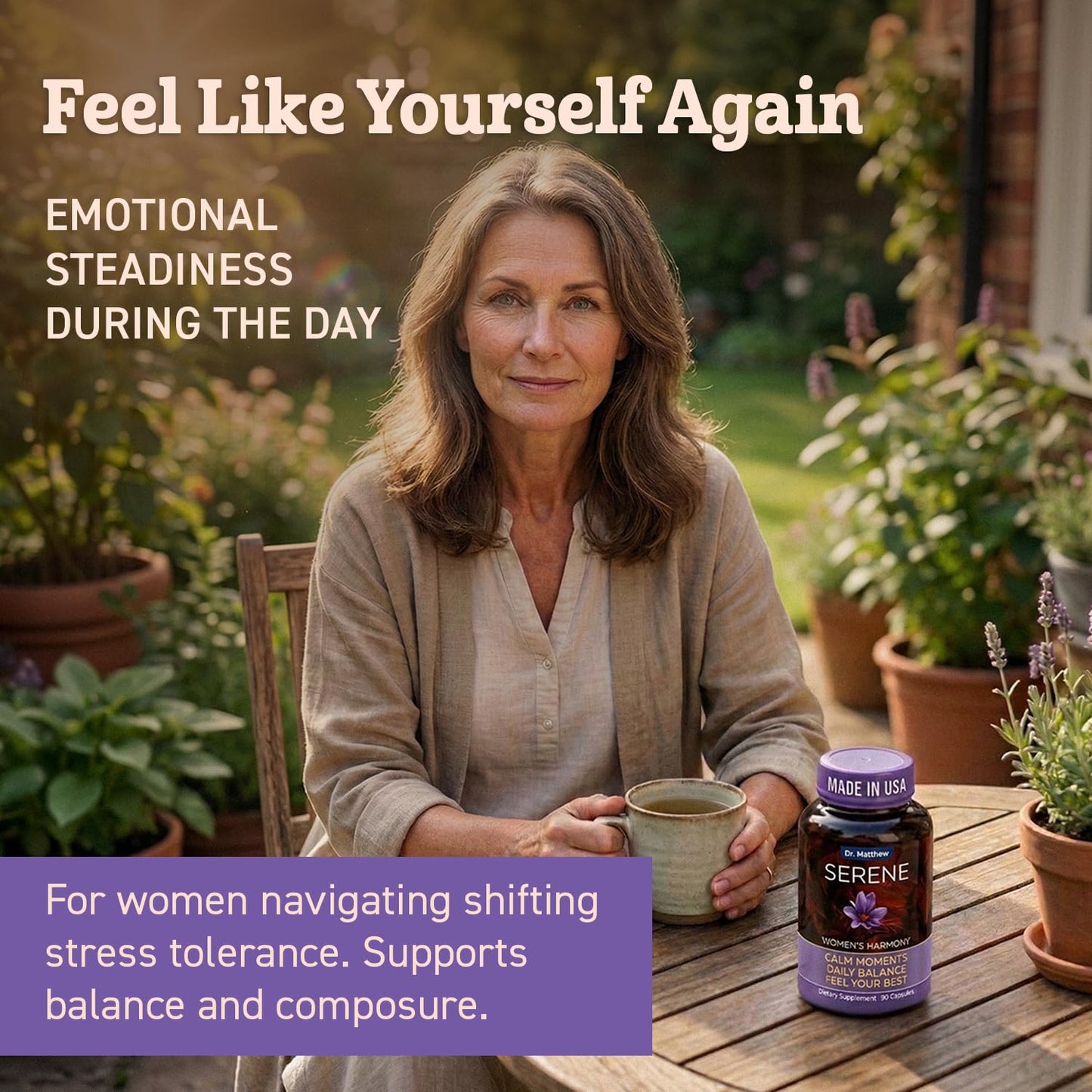 Dr. Matthew Cortisol Supplements for Women Capsules 90