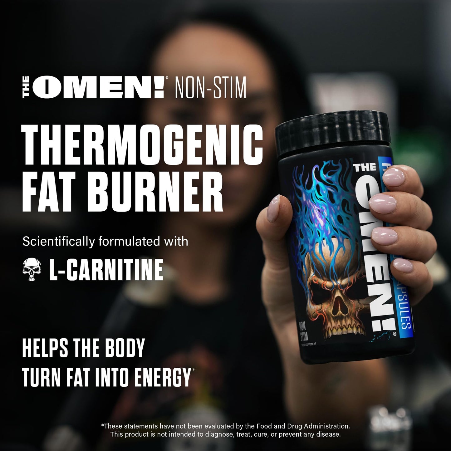 JNX SPORTS The Omen! Non-Stim Fat Burner Thermogenic 100 Capsules