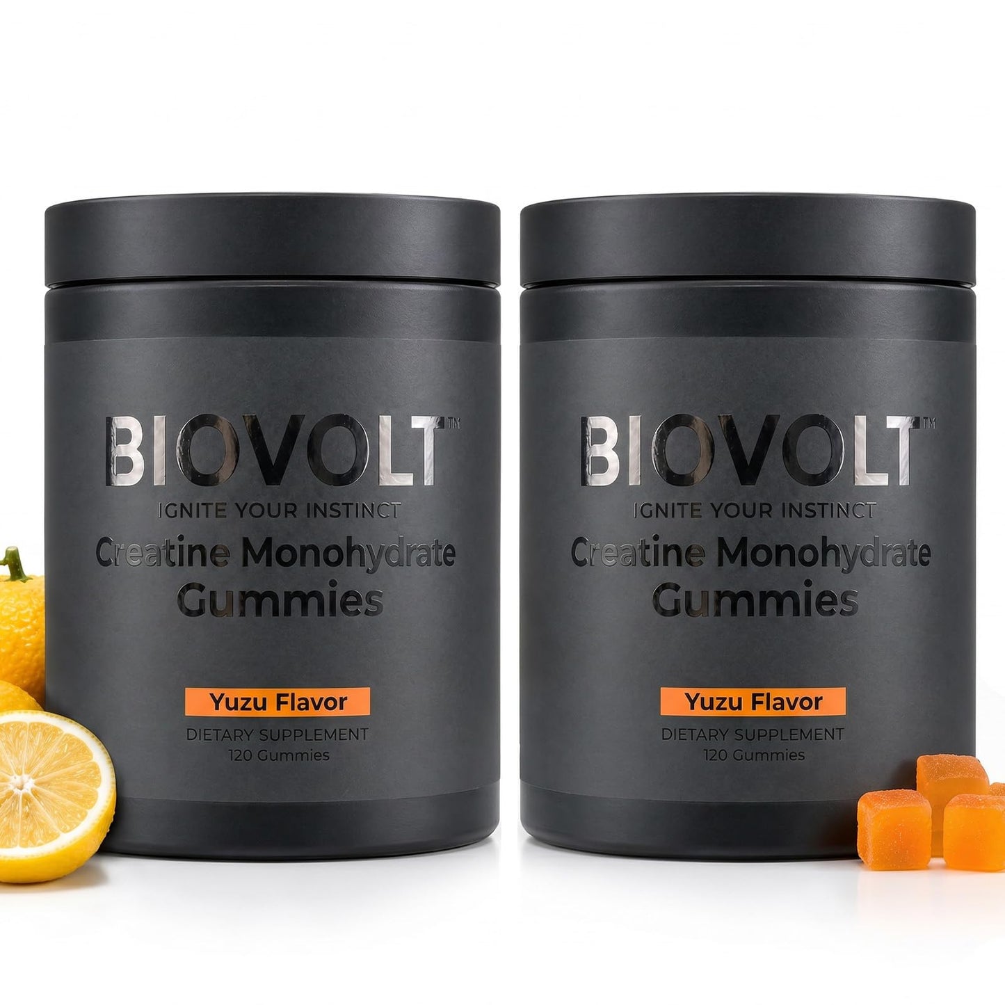 BIOVOLT Creatine Monohydrate Gummies 240 Count