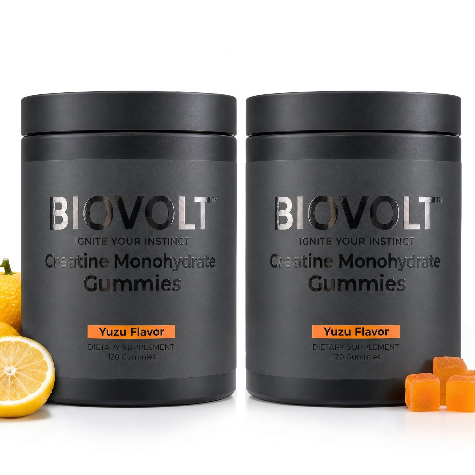 BIOVOLT Creatine Monohydrate Gummies 240 Count