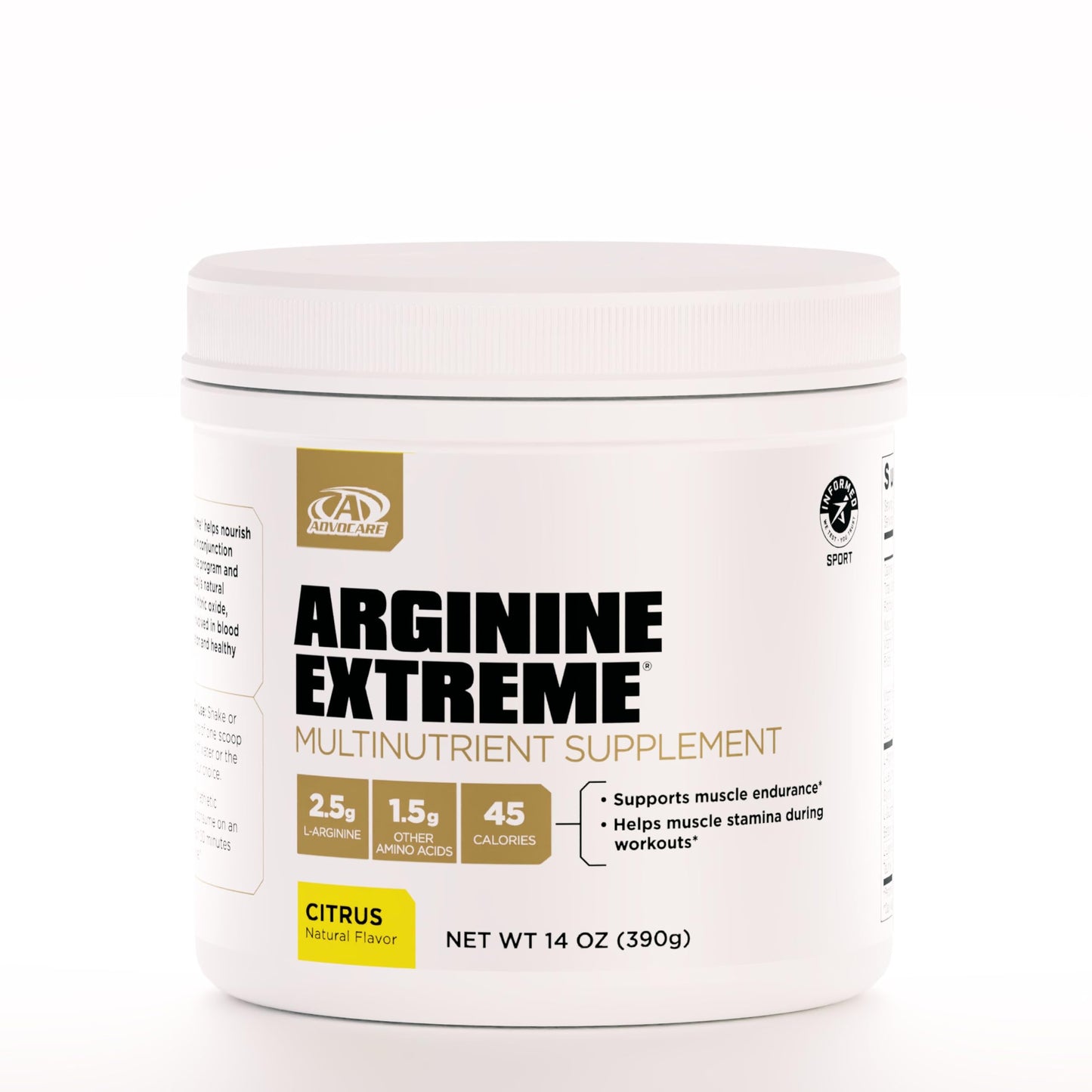AdvoCare Arginine Extreme Multinutrient Supplement Powder 14 oz