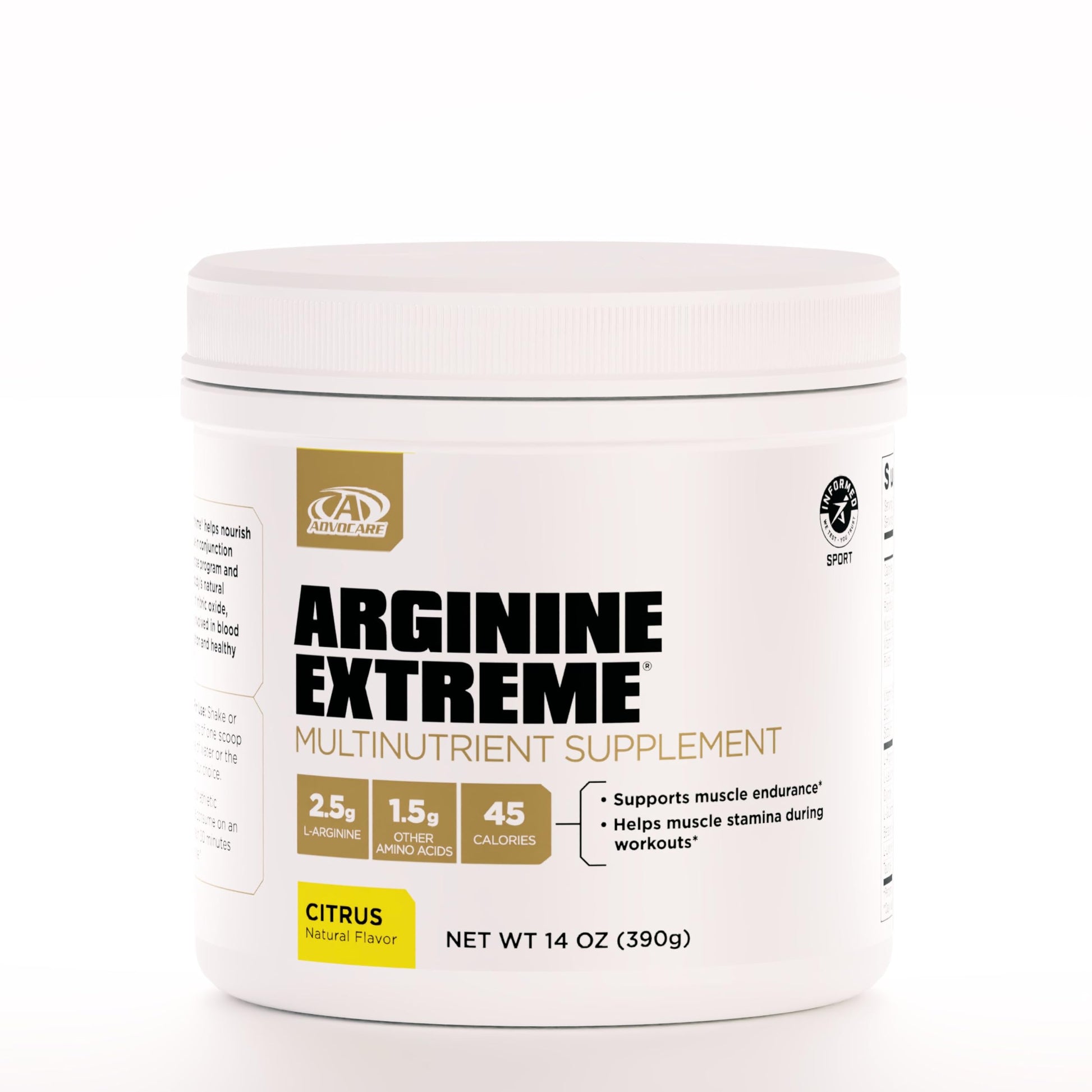 AdvoCare Arginine Extreme Multinutrient Supplement Powder 14 oz