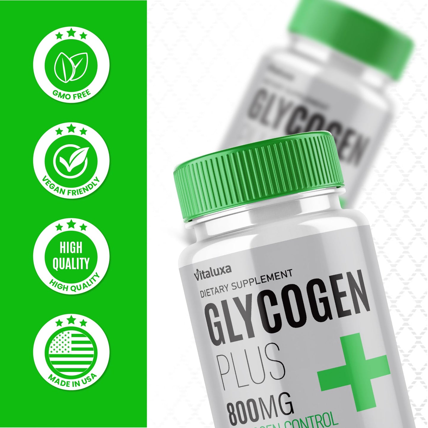 Vitaluxa Glycogen Plus 800mg Formula Capsule, 180 Capsules