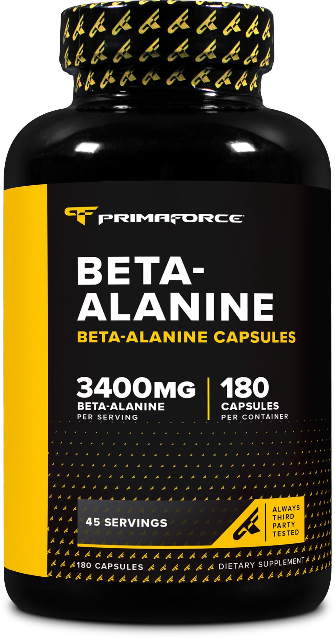 Primaforce Beta-Alanine 3,400mg Capsules, 180 Count
