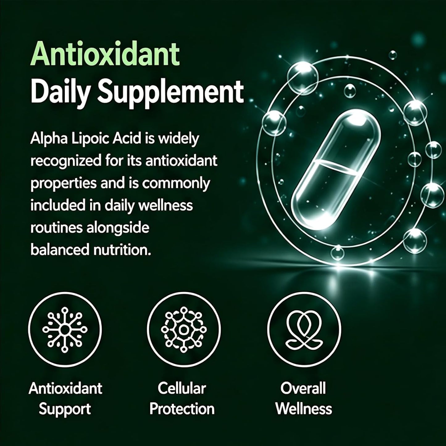 Molana Pumpkin Root of Nature R-Alpha Lipoic Acid with Coconut Oil Capsules, 90 Count