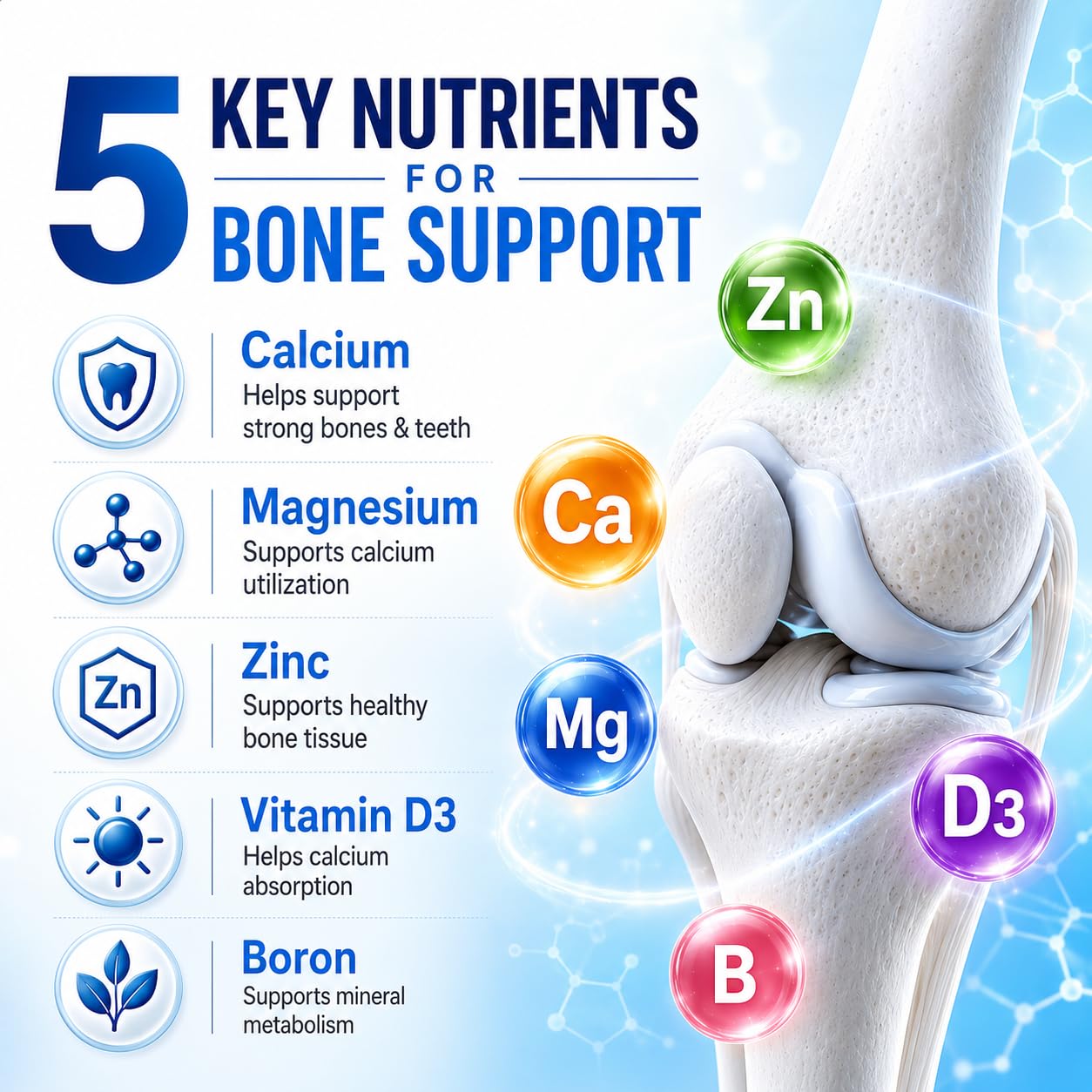 VITAOWN Liposomal Calcium AKG Supplement with Magnesium Glycinate, Vitamin D3, Zinc & Boron – Daily Bone and Mineral Support – 1,500 mg Ca-AKG per Serving – 90 Softgels