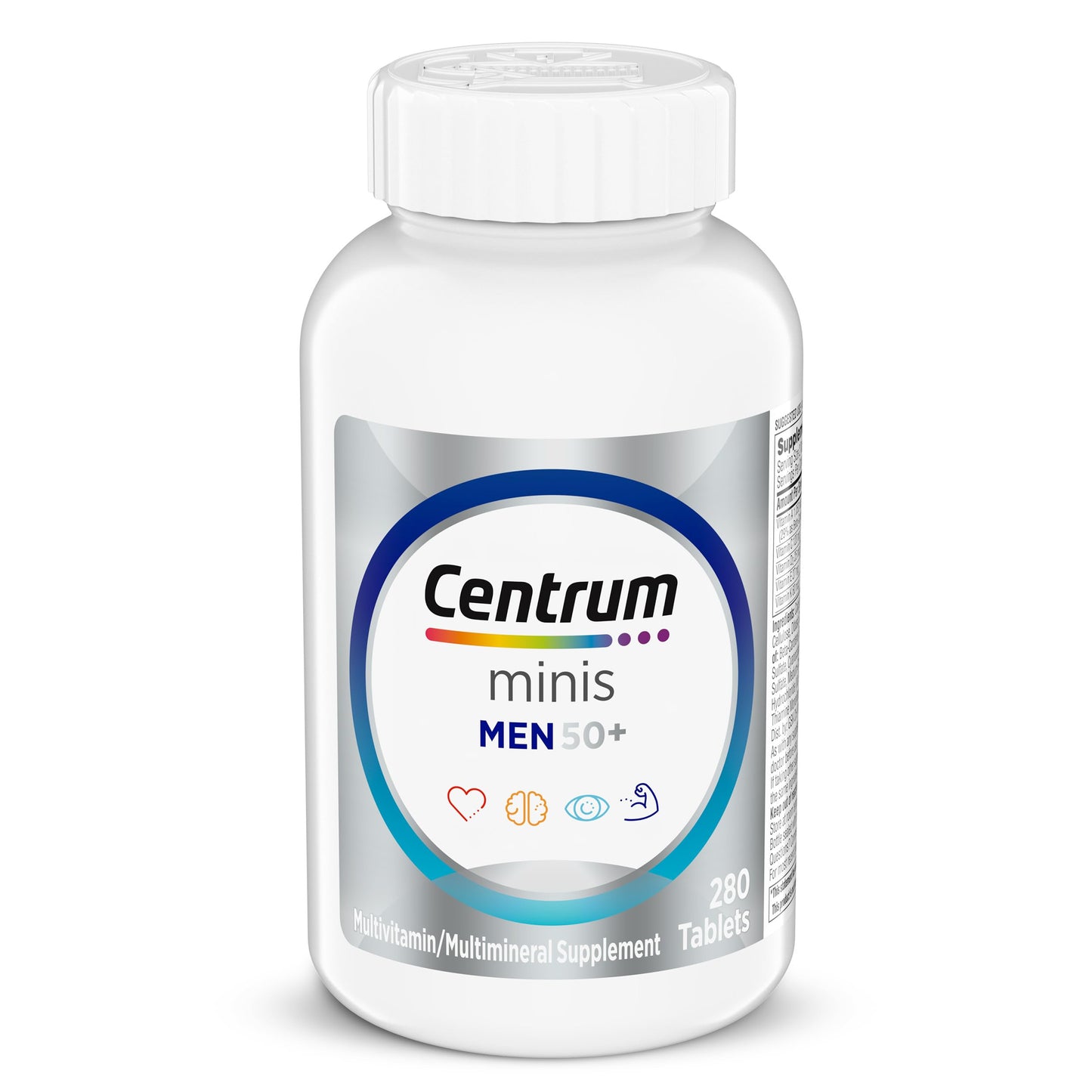 Centrum Minis Silver Multivitamin for Men 50 Plus Tablet, 280 Count