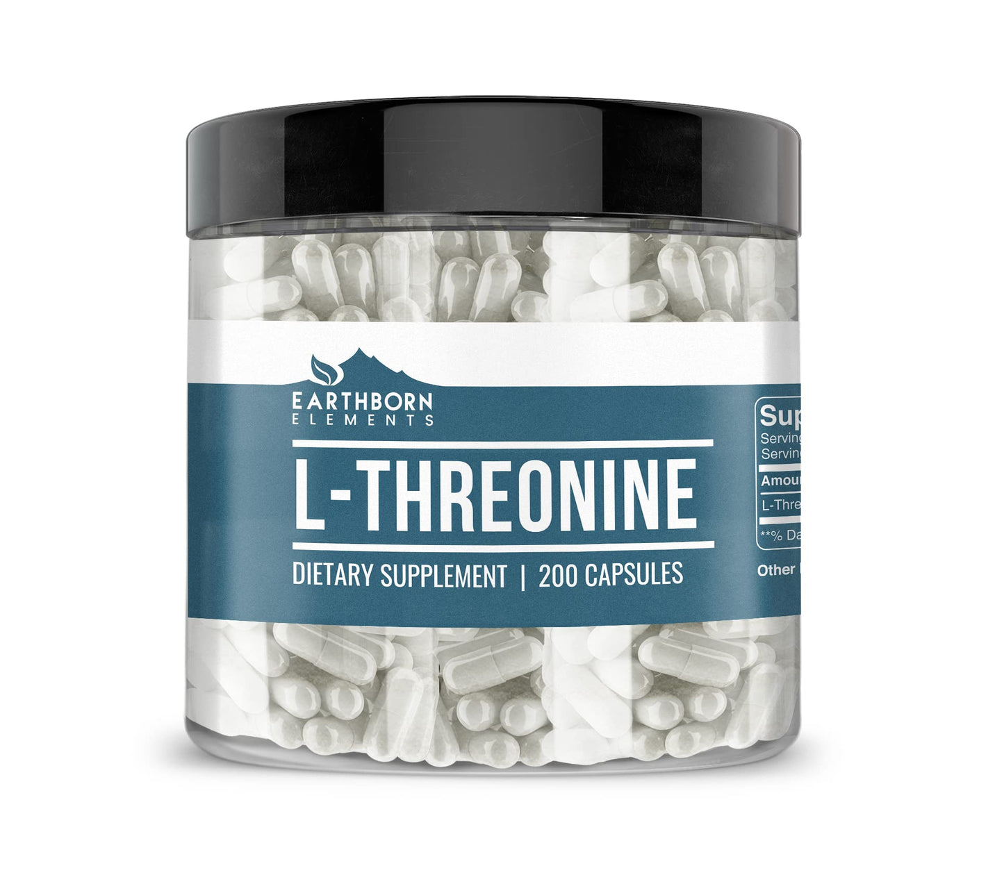 Earthborn Elements L-Threonine Capsules 200