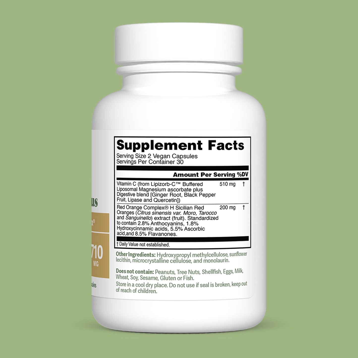 Dr. Murray Natural Products Lipizorb C Plus with Red Orange Complex Liposomal Vitamin C Capsule 1