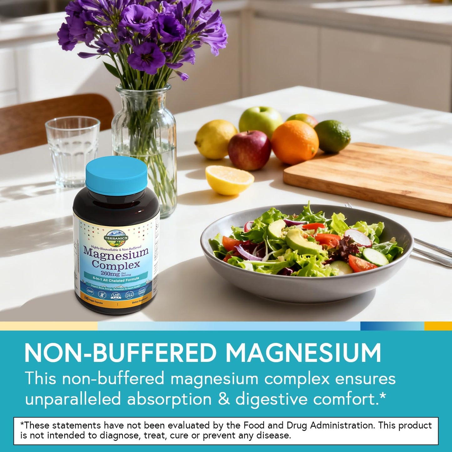 Terranics Magnesium Complex Capsule, 240 Capsules