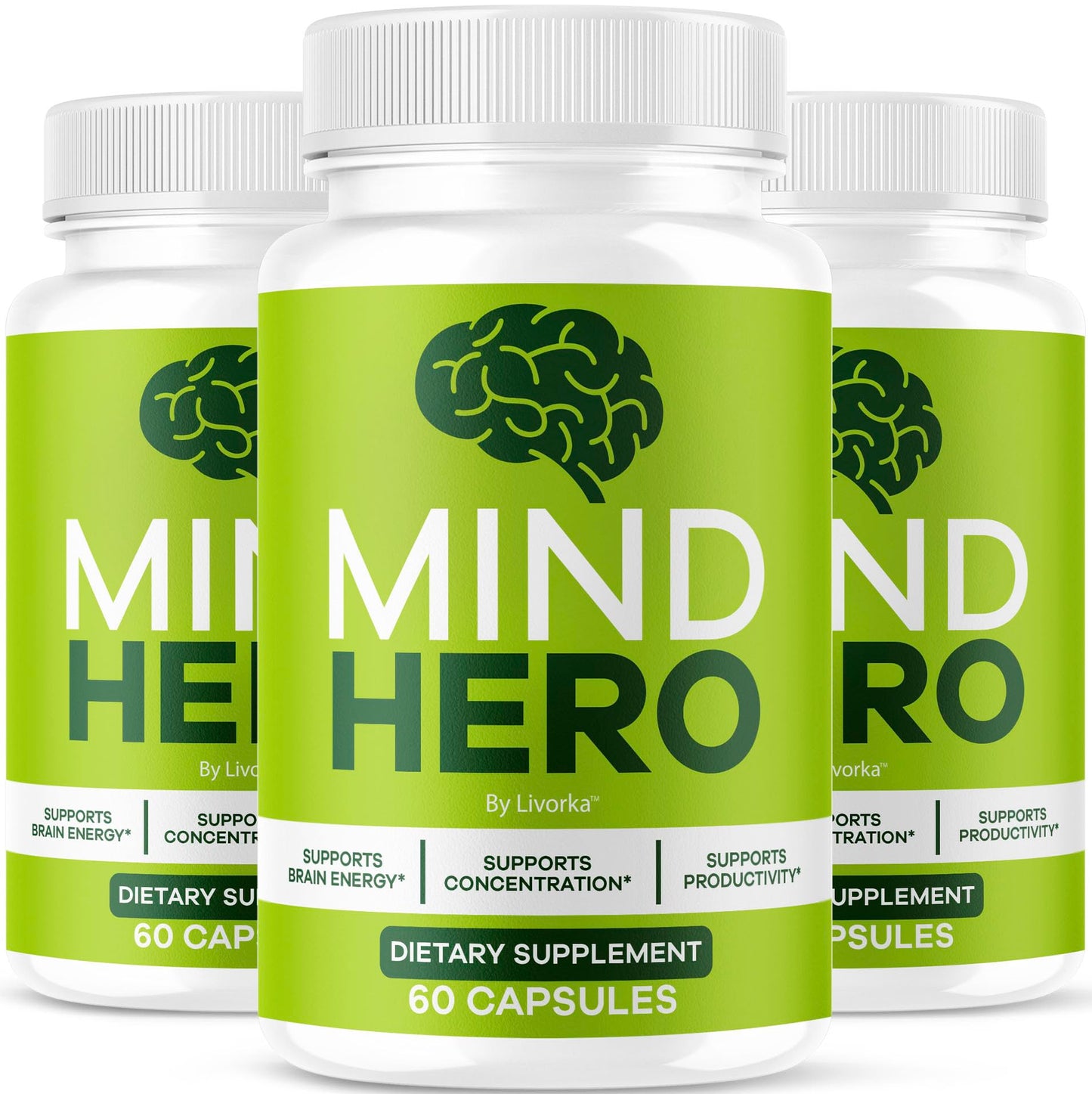 LIVORKA Mind Hero Capsules 180 Capsules