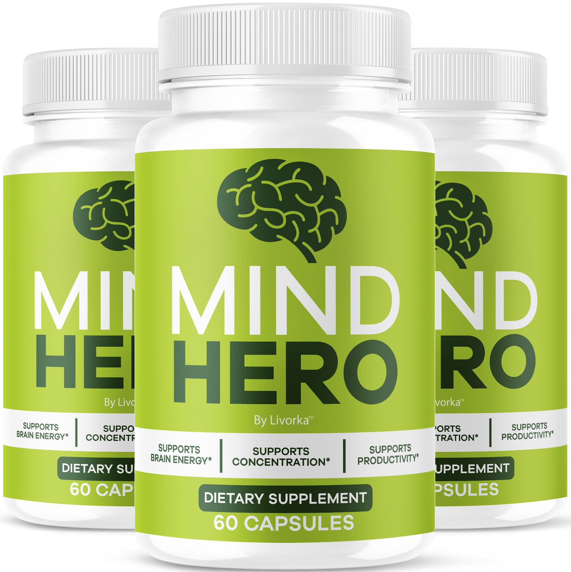 LIVORKA Mind Hero Capsules 180 Capsules