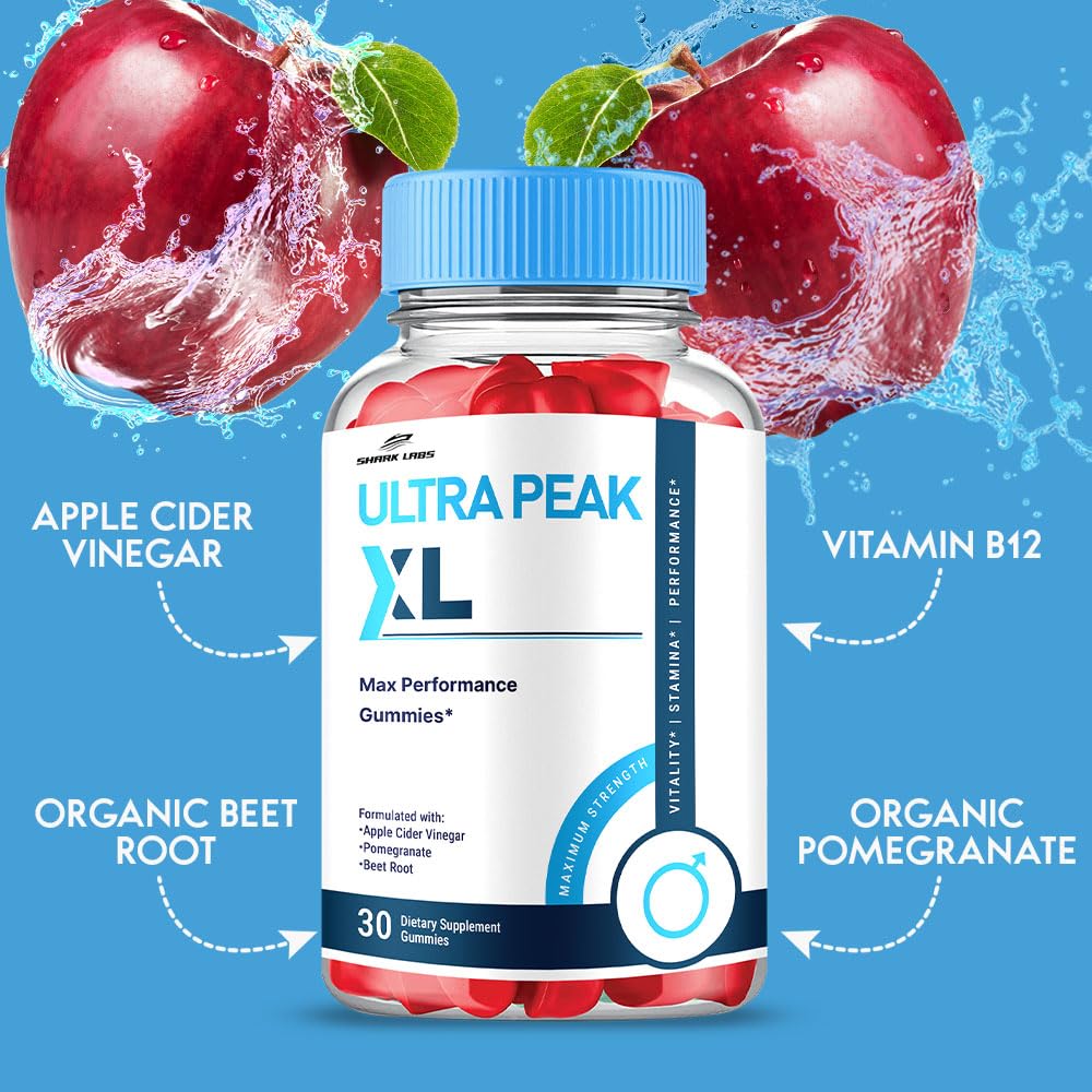 Shark Labs Ultra Peak XL Gummies 30 Count