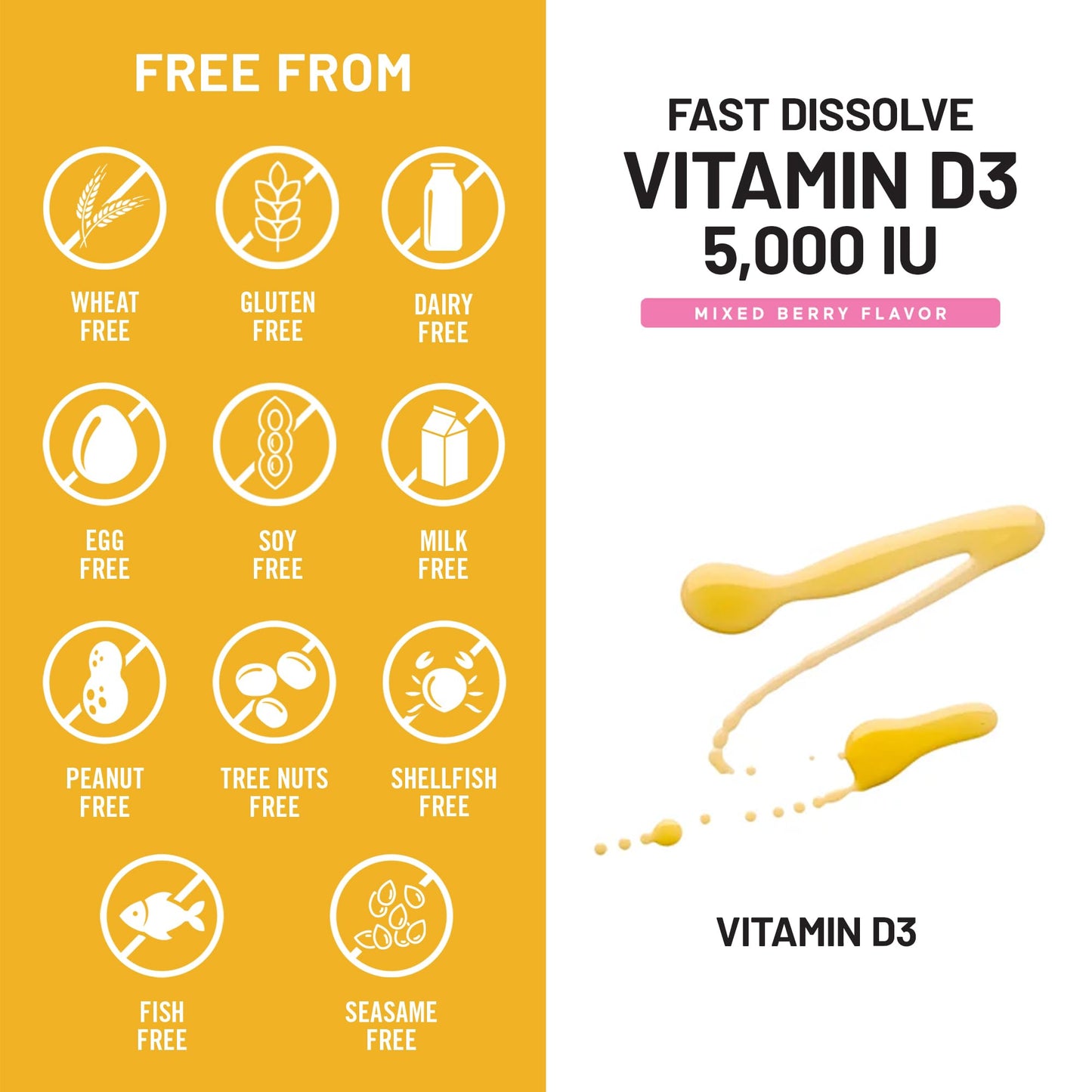 NatureWise Vitamin D3 5000 IU Tablets 90 Count