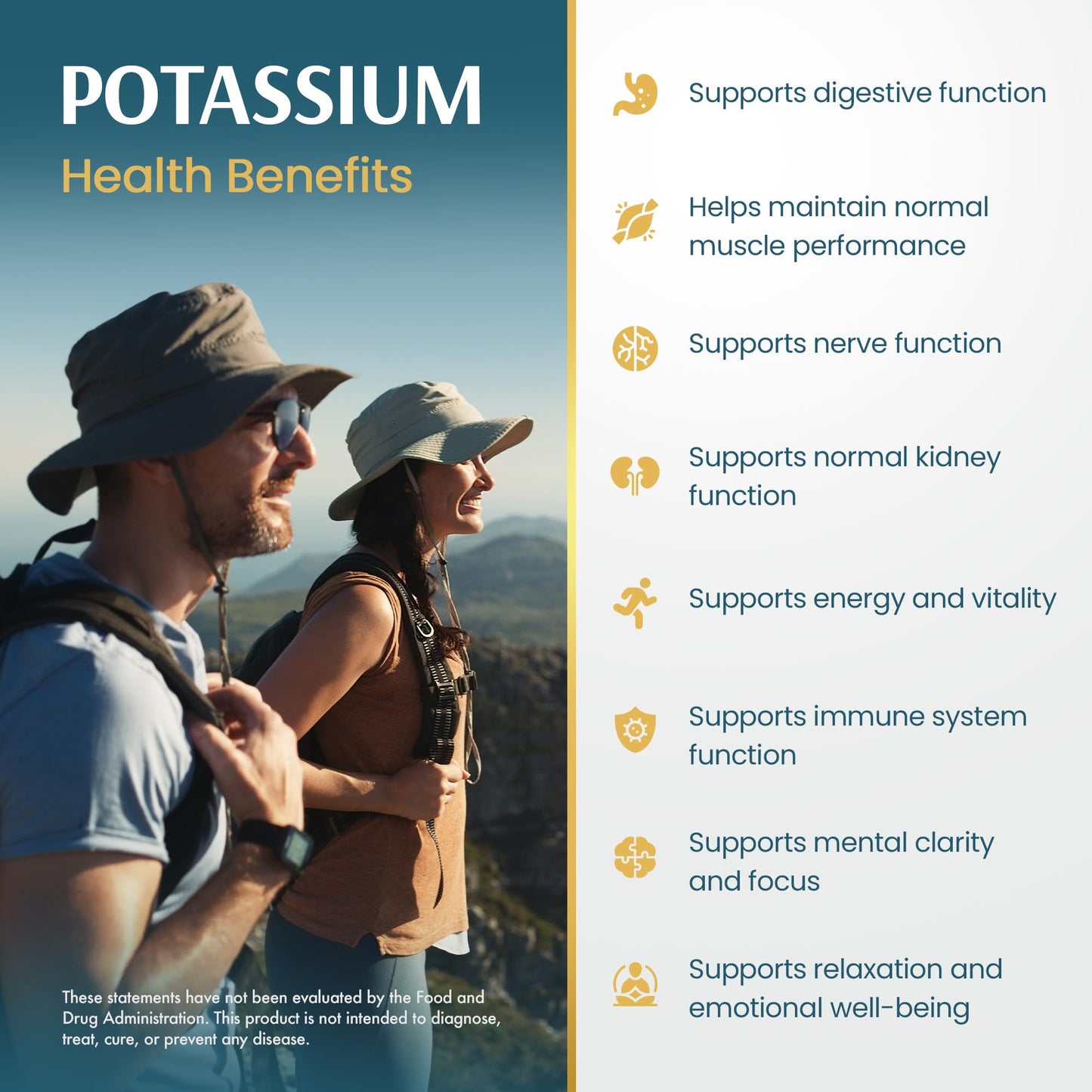 Vykee Nutrition Potassium Citrate Capsules 120 Count