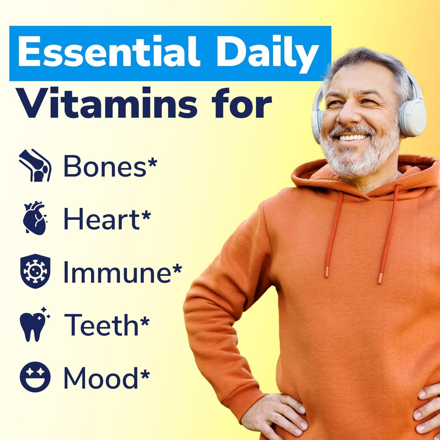 Vitalibre Iron Complex Supplement 60 Capsules & Vitamin D3 K2 Supplement 90 Softgels, 150 Count