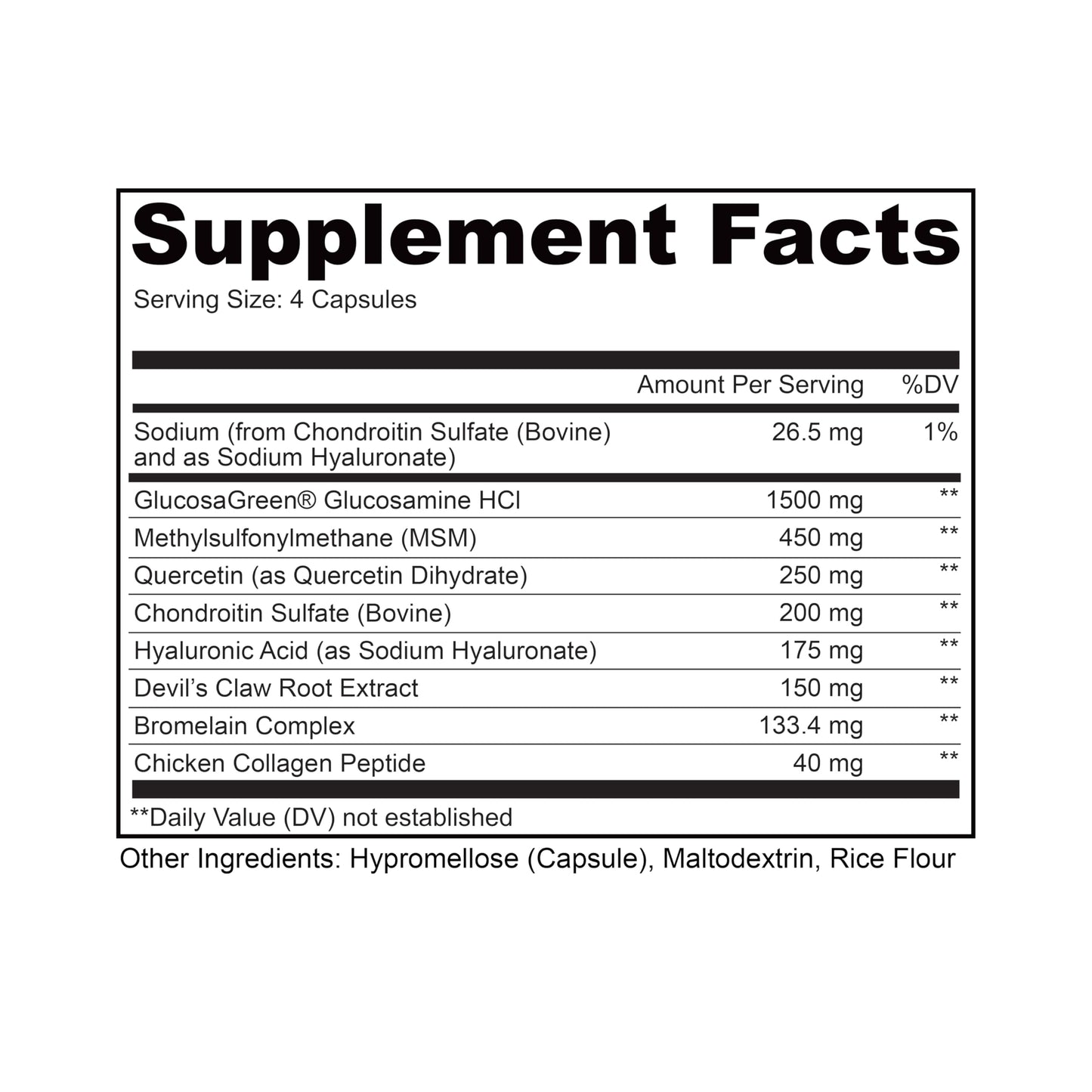 LIVELY VITAMIN CO Joint Jive Capsules 240 Count