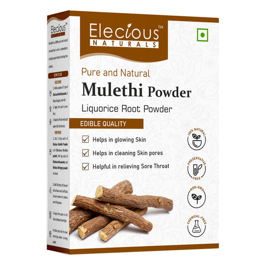 Elecious Mulethi Powder 7.05 Ounce Pack of 1