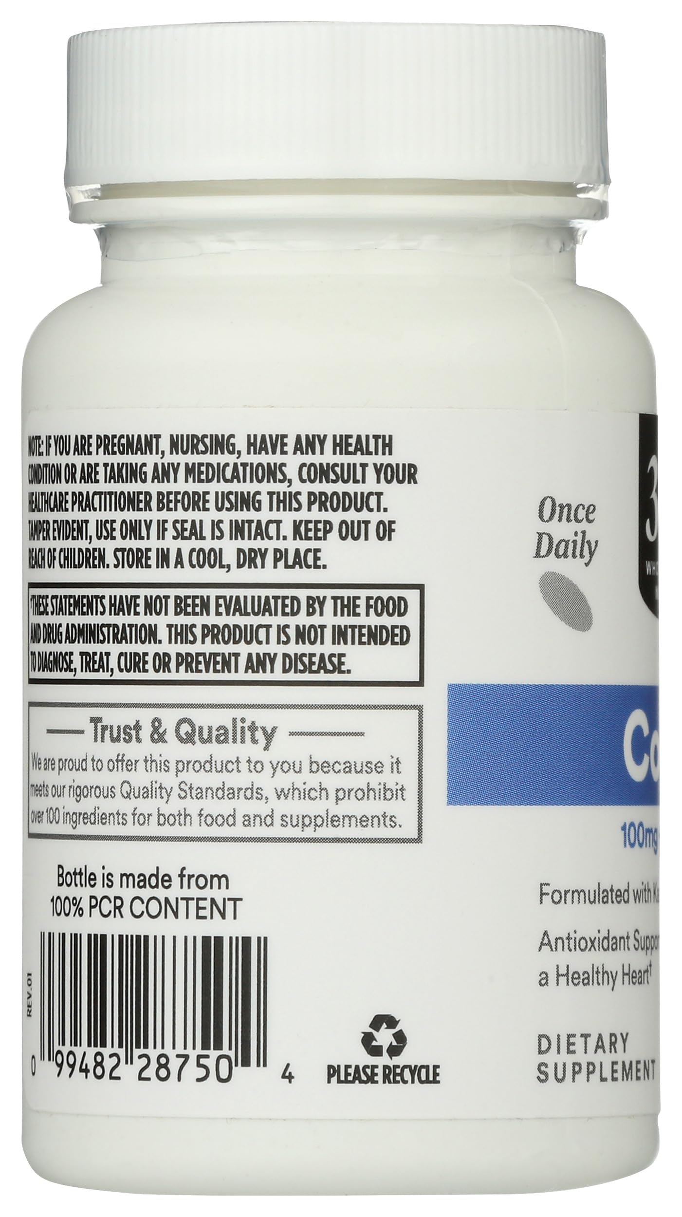 365 by Whole Foods Market CoQ10 100mg Capsule, 60 Count