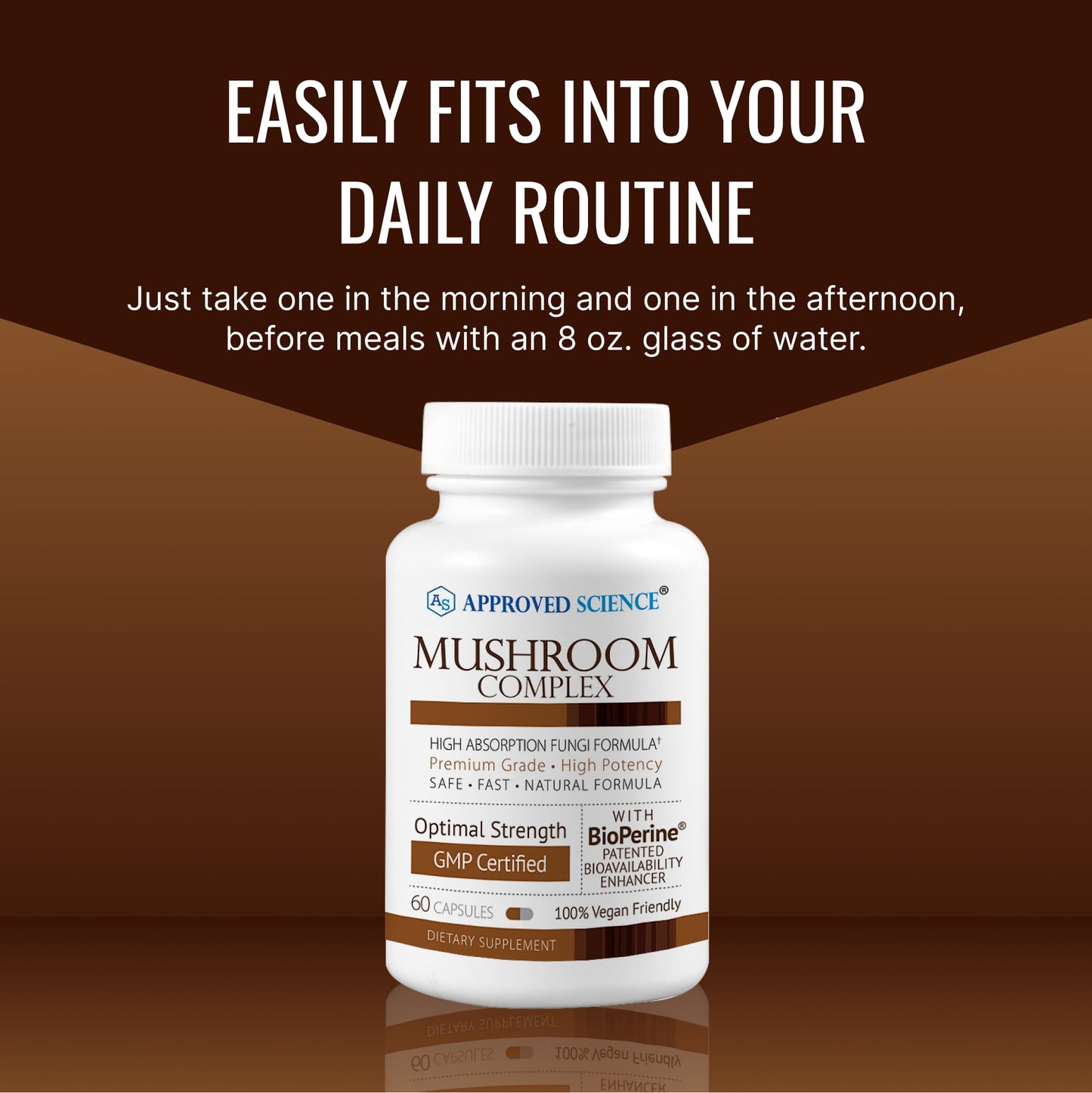 Approved Science Mushroom Complex 60 Capsules