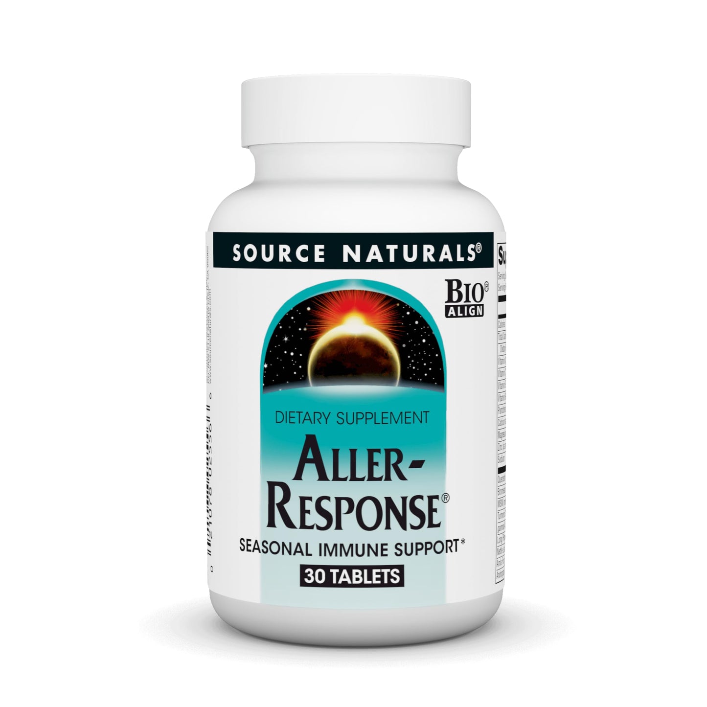 Source Naturals Aller-Response, Seasonal Immune Support Tablet, 30 Tablets