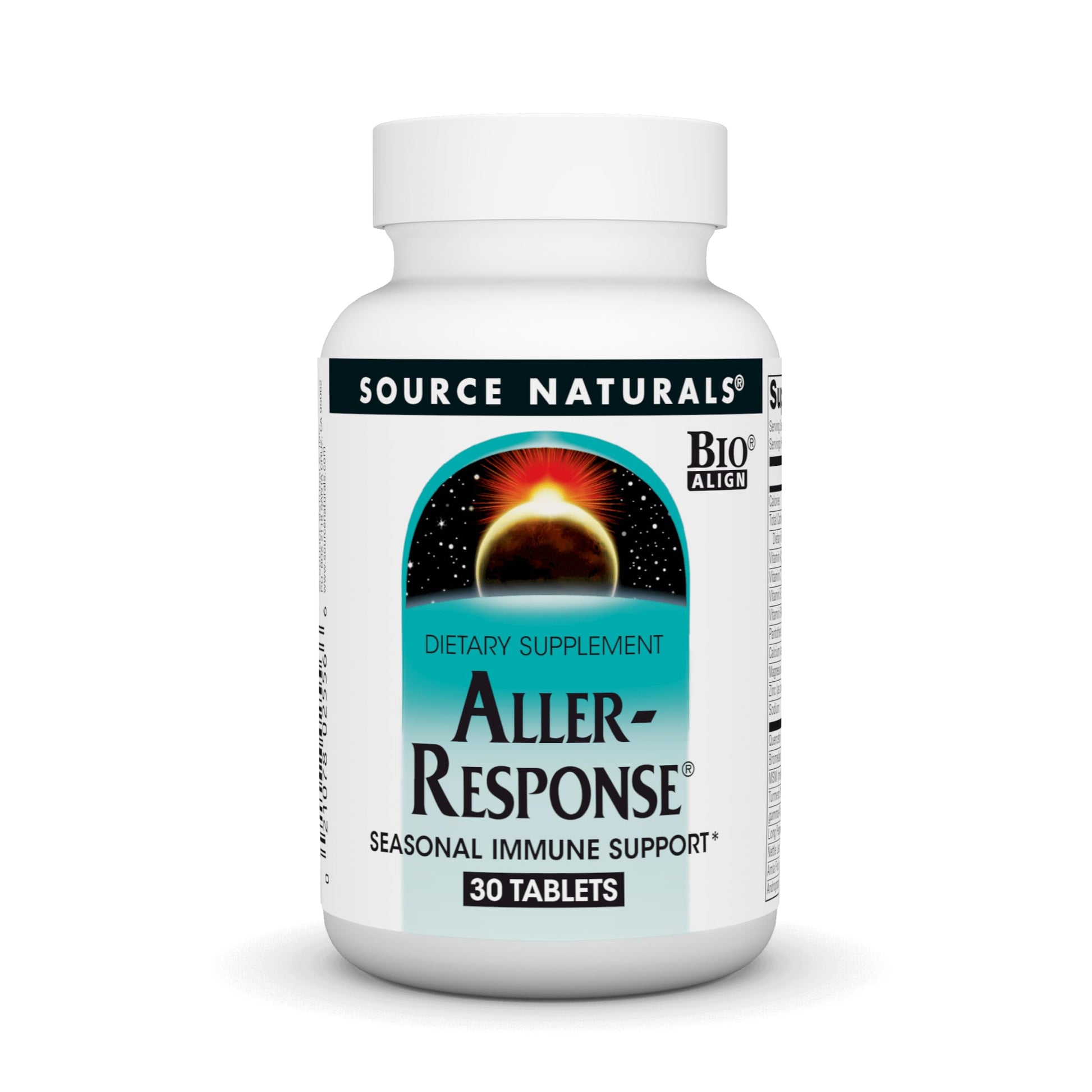 Source Naturals Aller-Response, Seasonal Immune Support Tablet, 30 Tablets