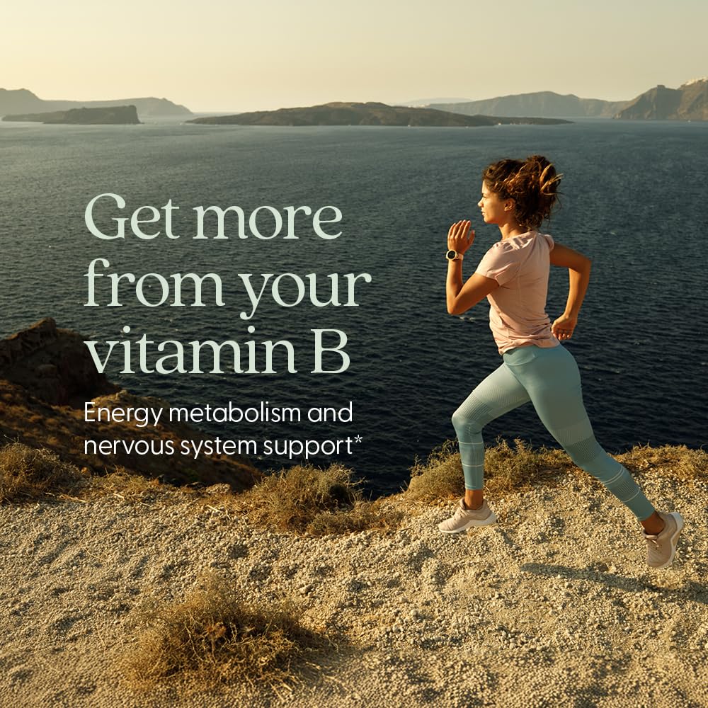 New Chapter Vitamin B Complex Fermented Coenzyme B Complex Rich in Vitamin B12, B6 & Biotin, Made with Organic Ingredients, 90 Capsules