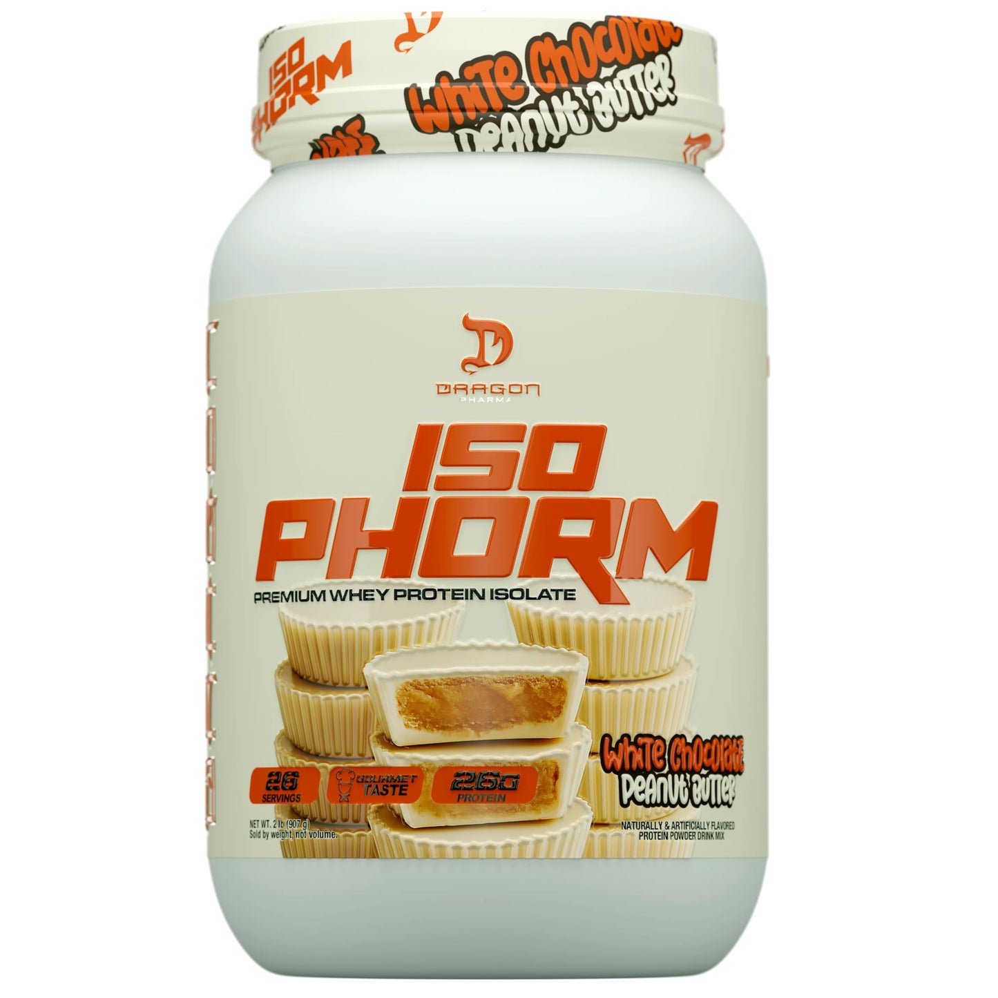 Dragon Pharma Isophorm Hydrolyzed Whey Protein Isolate Powder 32 Servings