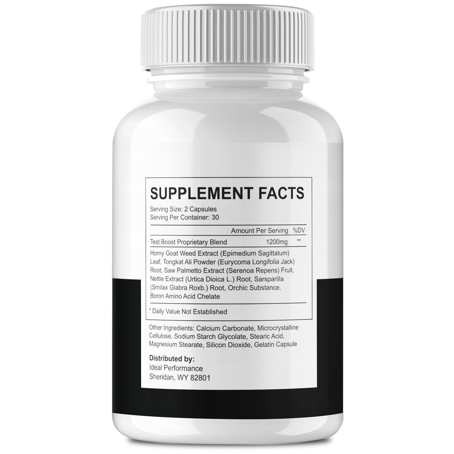 IDEAL PERFORMANCE ManForceX Supplement for Men Capsules, 180 Capsules