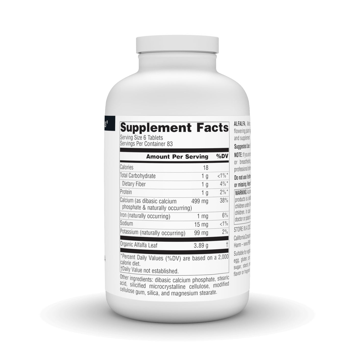 Source Naturals Alfalfa 500 Tablets
