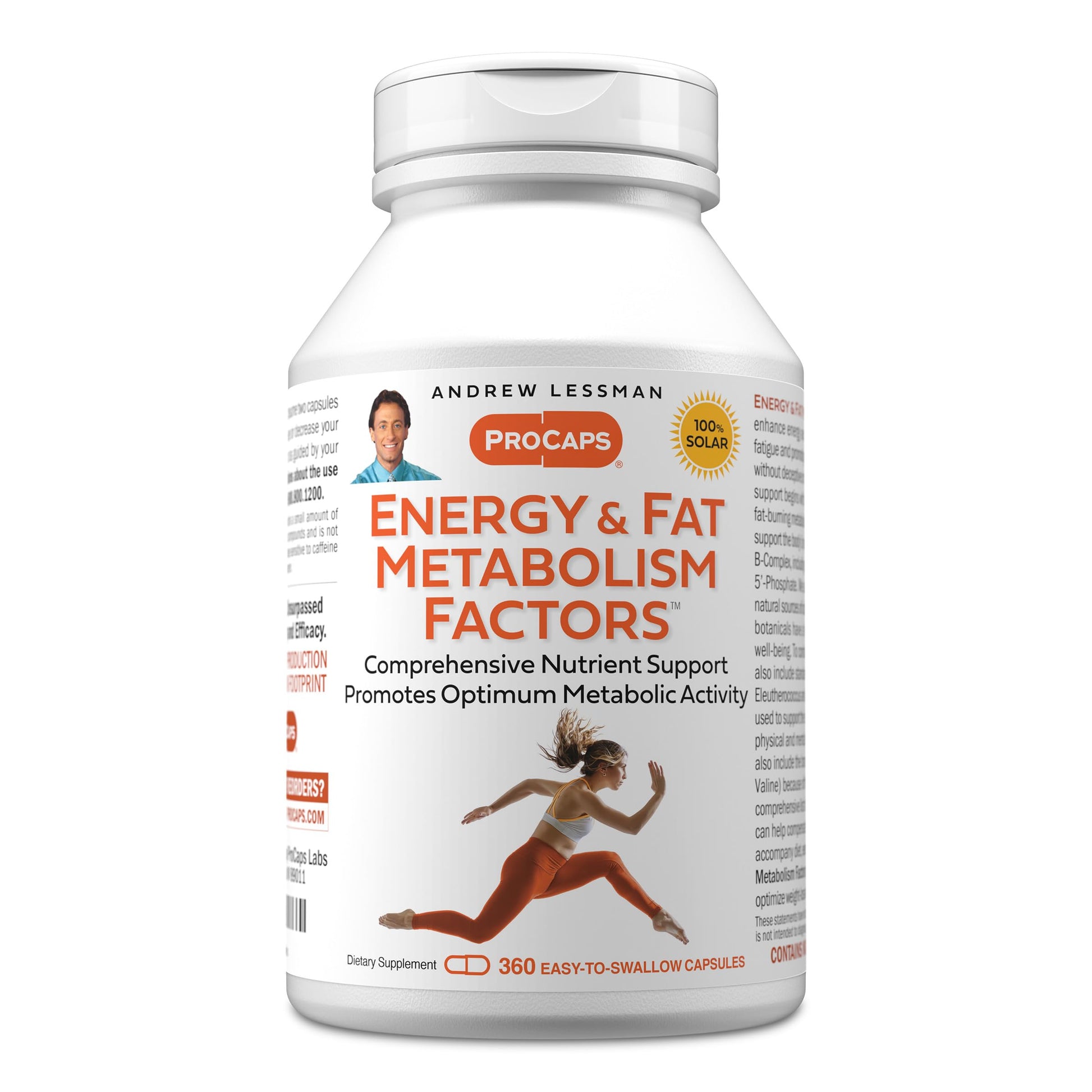 Andrew Lessman Energy and Fat Metabolism Factors Capsule 360