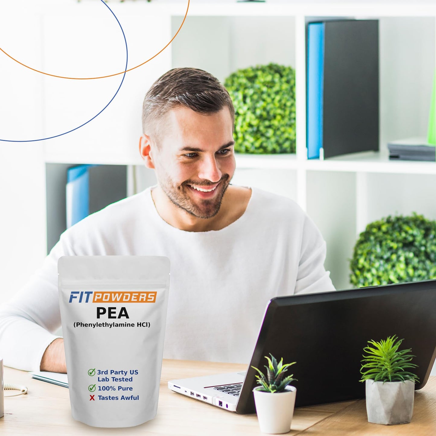 FitPowders Phenylethylamine Supplement Powder 8.8 Ounce
