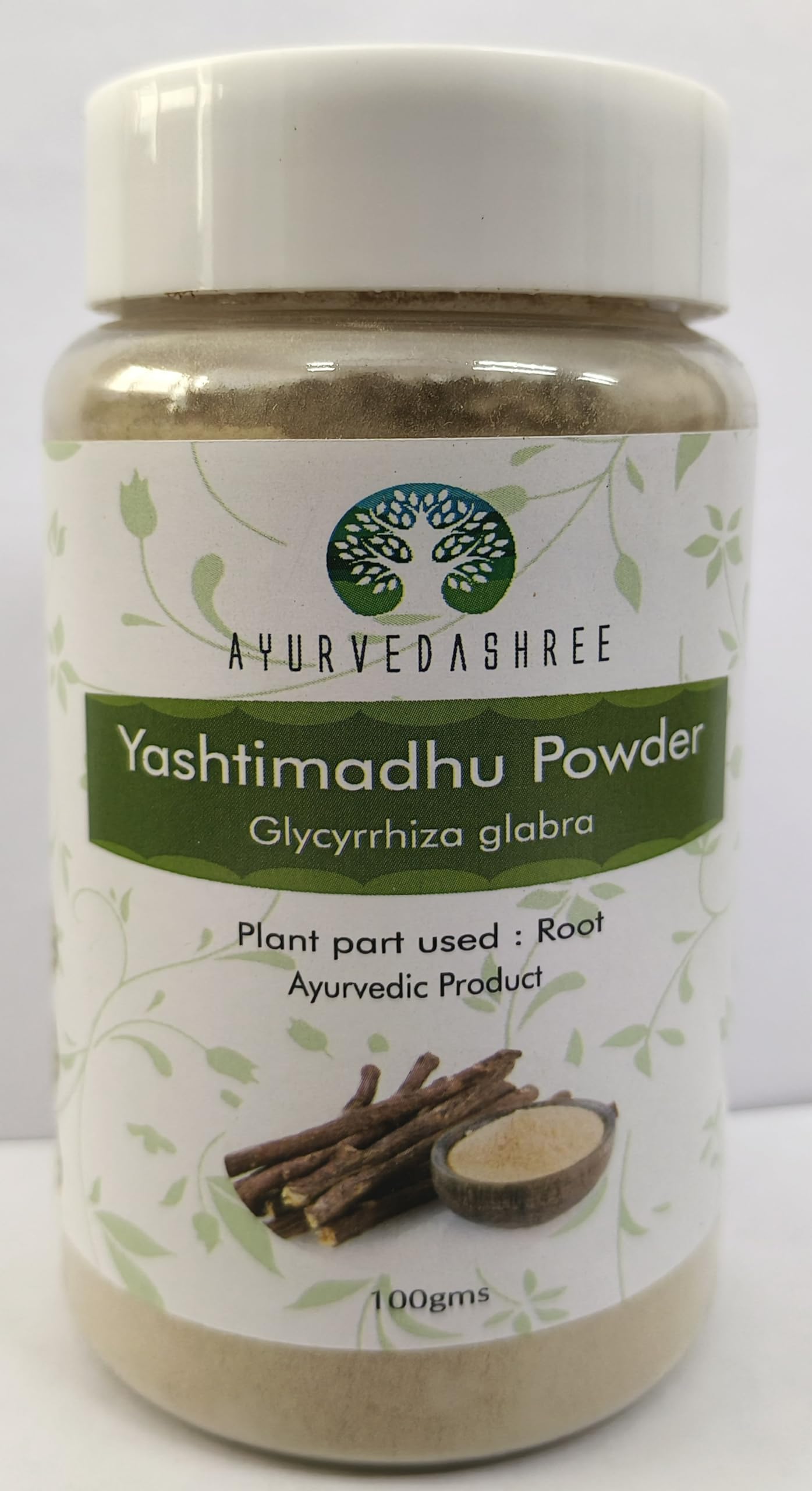 AYURVEDASHREE Yashtimadhu Powder 3.53 oz