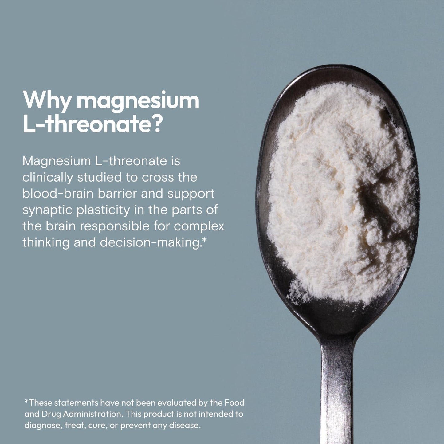 Moon Juice Neuro Magnesi-Om Magnesium L-Threonate Lemon Powder 3.2 Ounce