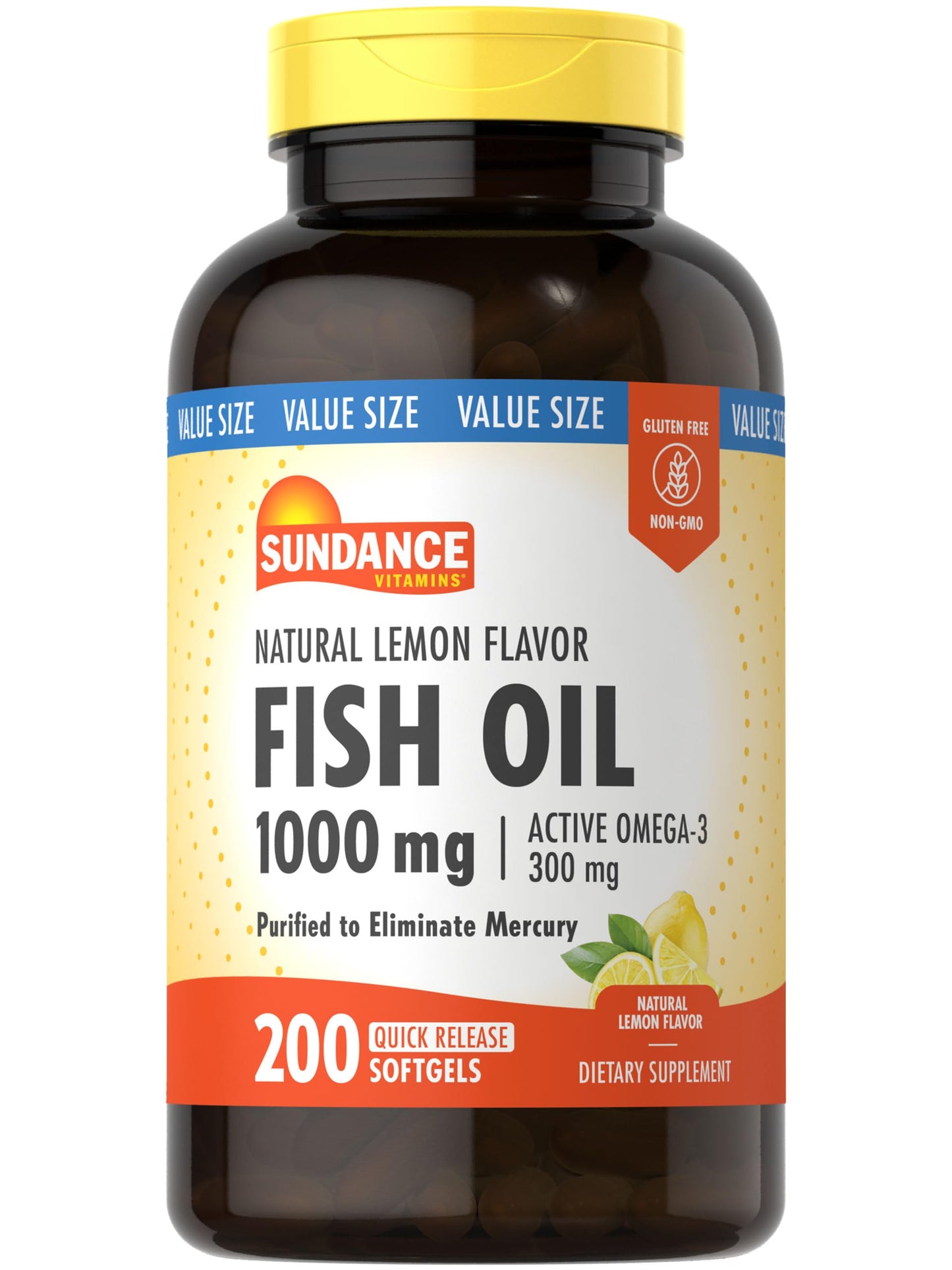 Sundance Fish Oil Softgels 200 Count