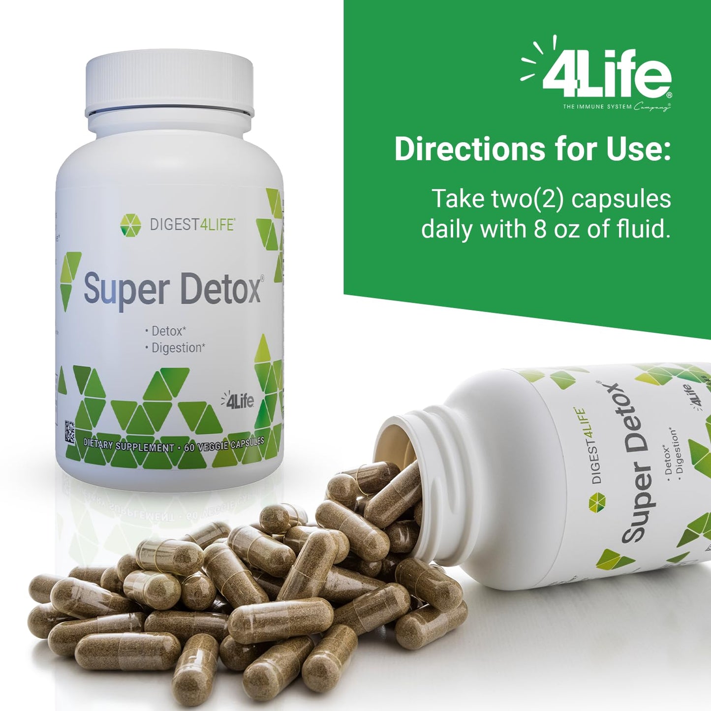 4Life Super Detox Capsules, 60 Count
