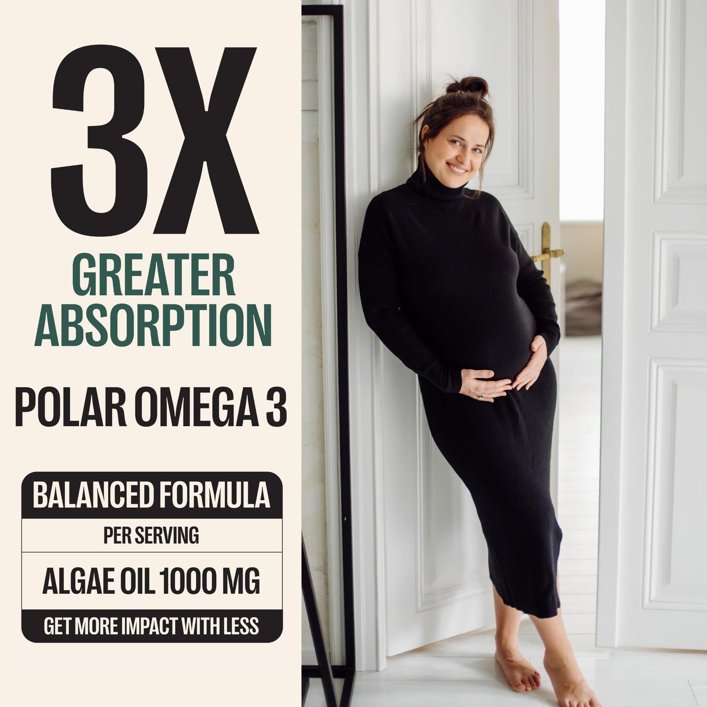 Orlo Prenatal DHA Supplement 1000mg Softgel 120 Count