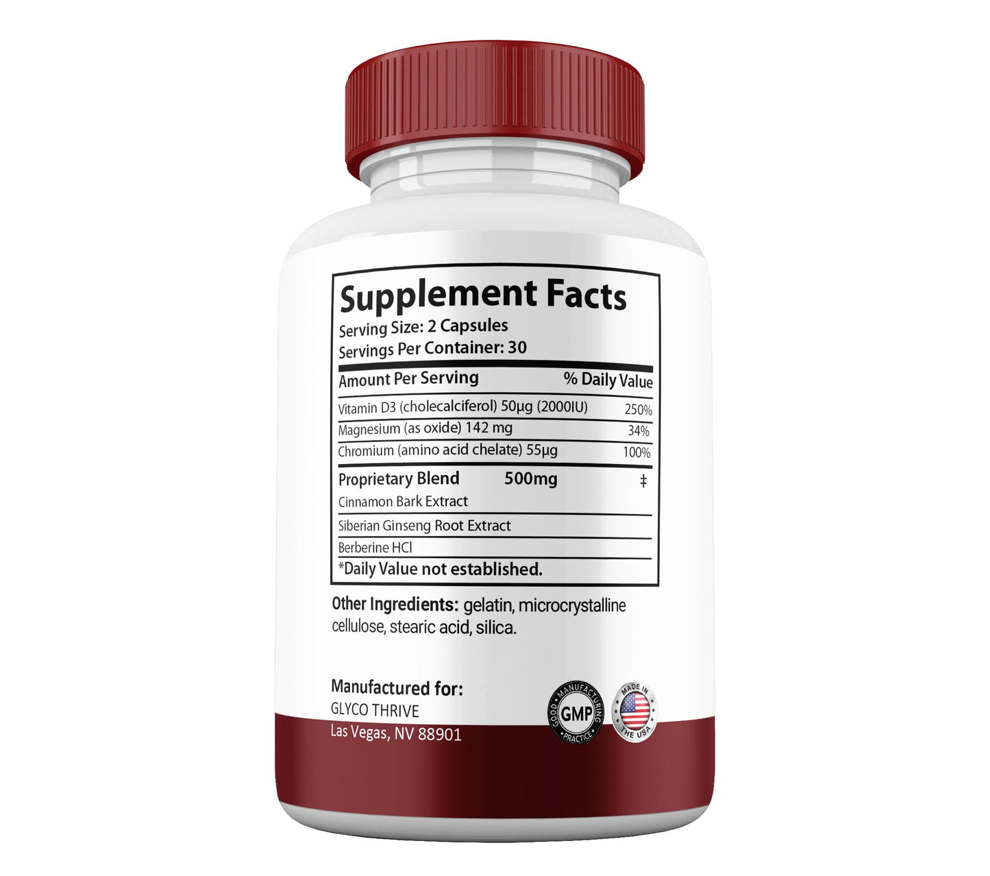 Gold Nutra Glyco Thrive Capsules 1 Capsule